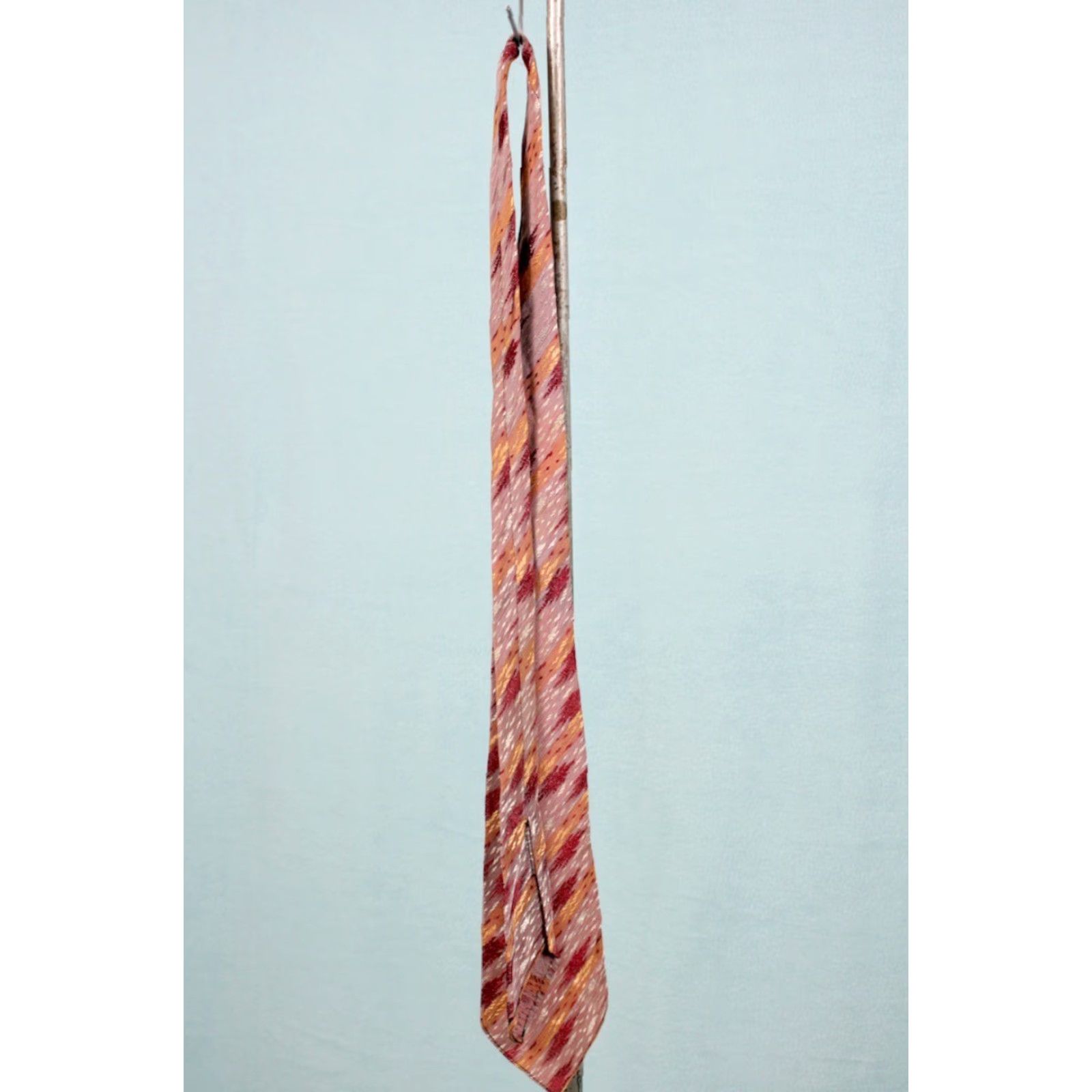 Vintage VTG 1930s Red & Yellow Abstract Pattern Necktie Men’s Tie 30s Rayon Vintage Condition Mens Size ONE SIZE - 5 Thumbnail