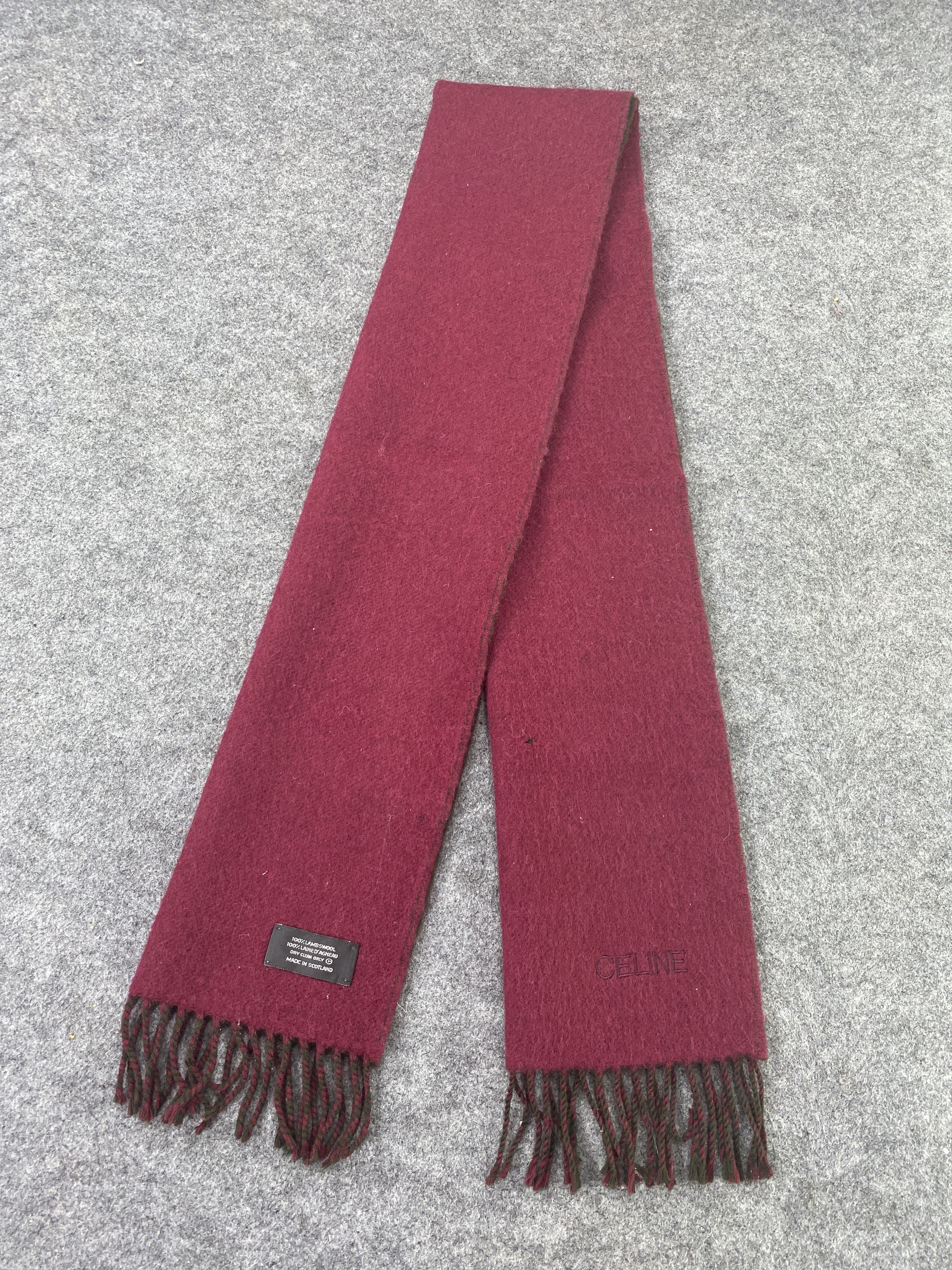 Celine Celine Scarf / Muffler / Neckwear -T1056 Size ONE SIZE - 4 Thumbnail
