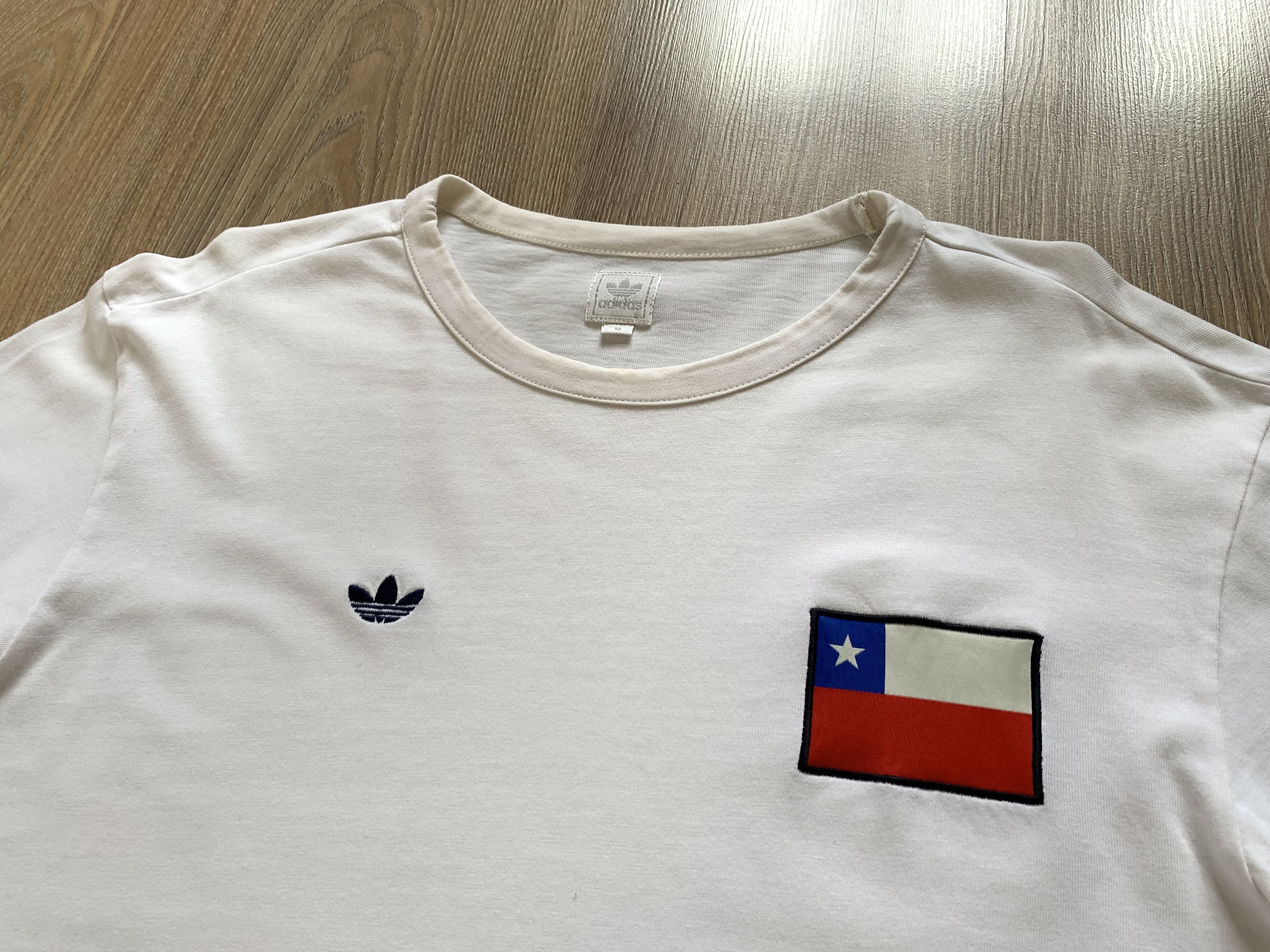 Adidas × Vintage Adidas Originals Chile National Football Team Long Sleeve Size US M / EU 48-50 / 2 - 4 Thumbnail