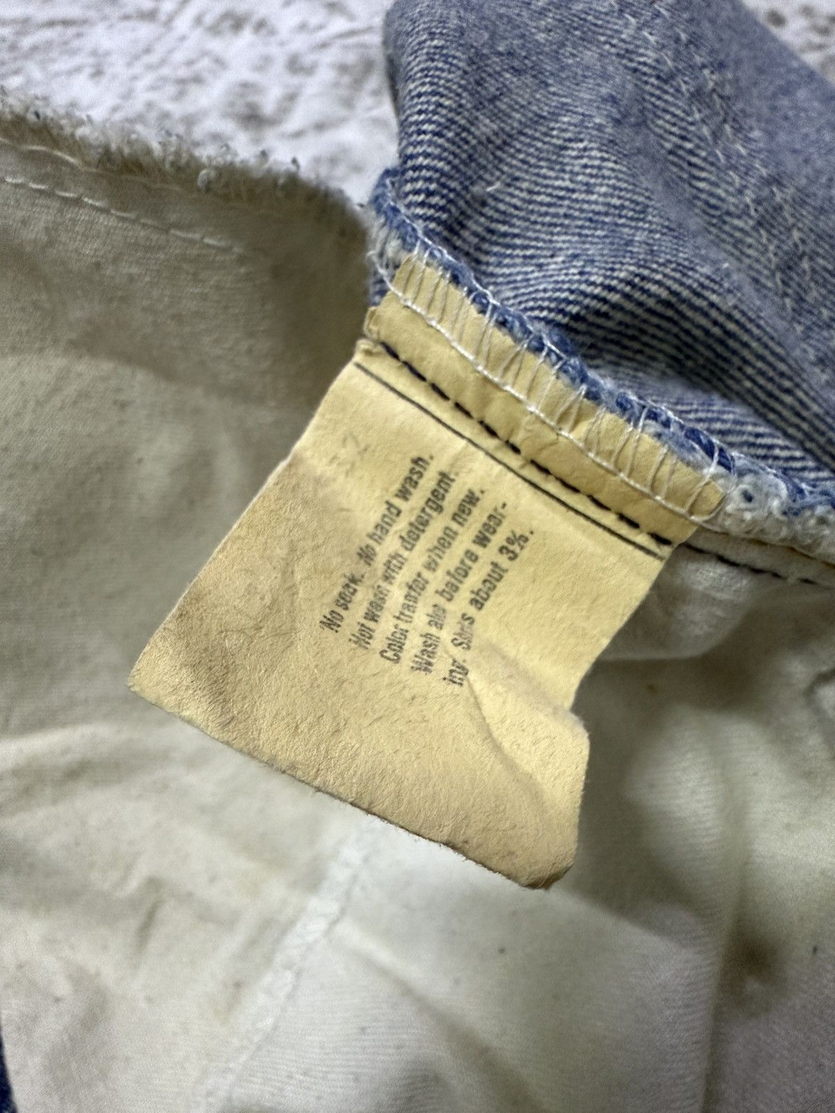 Levi's Vintage 80s Levis 517 Orange Tab Fade Wash Bootcut Jeans Size US 34 / EU 50 - 14 Thumbnail