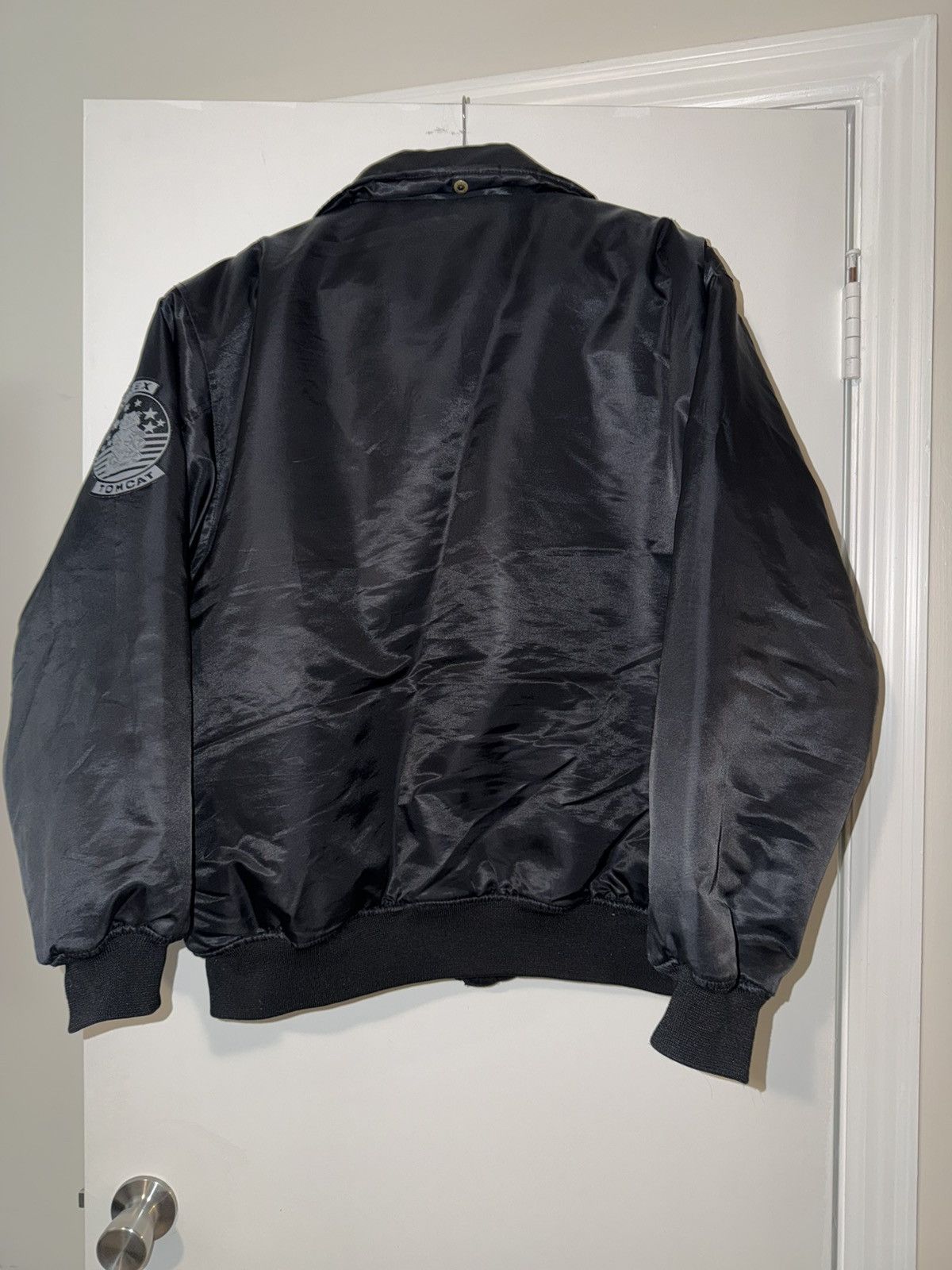 Avirex Black Avirex Bomber Jacket Tomcat USS William Standley Size US L / EU 52-54 / 3 - 10 Thumbnail