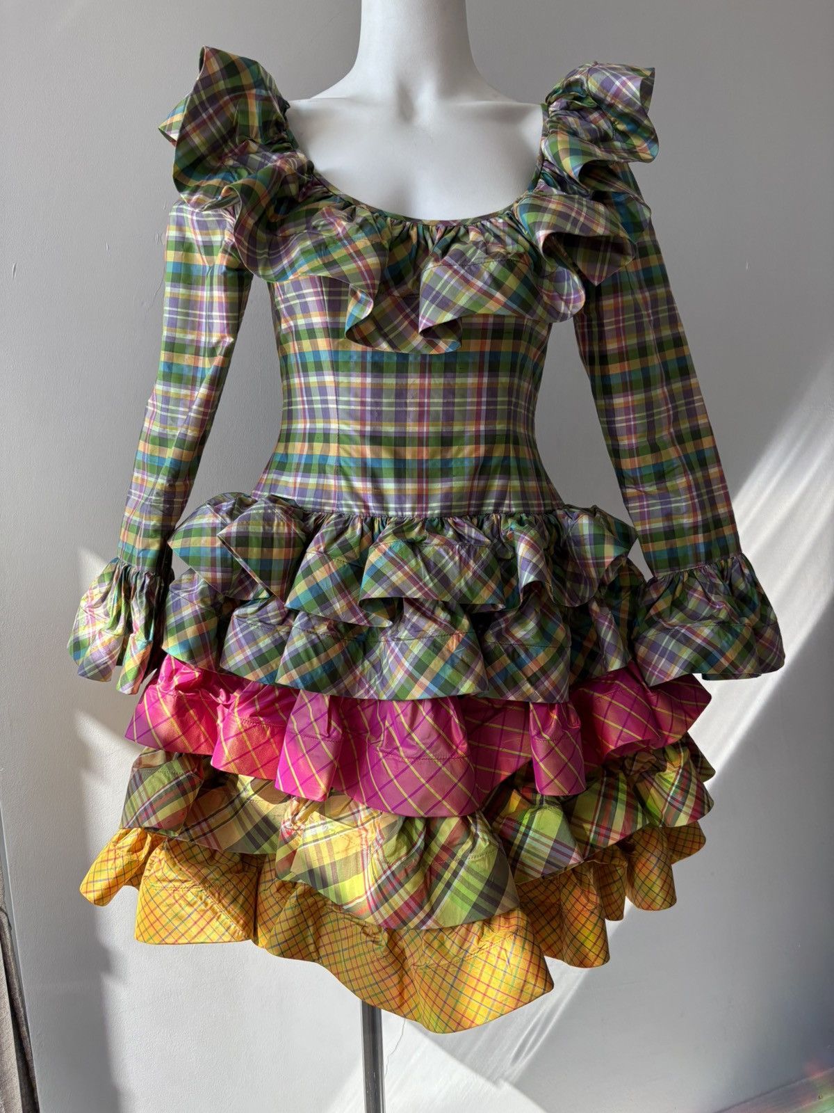 Oscar De La Renta 1992 Oscar de la Renta Caribbean dress Size M / US 6-8 / IT 42-44 - 7 Thumbnail
