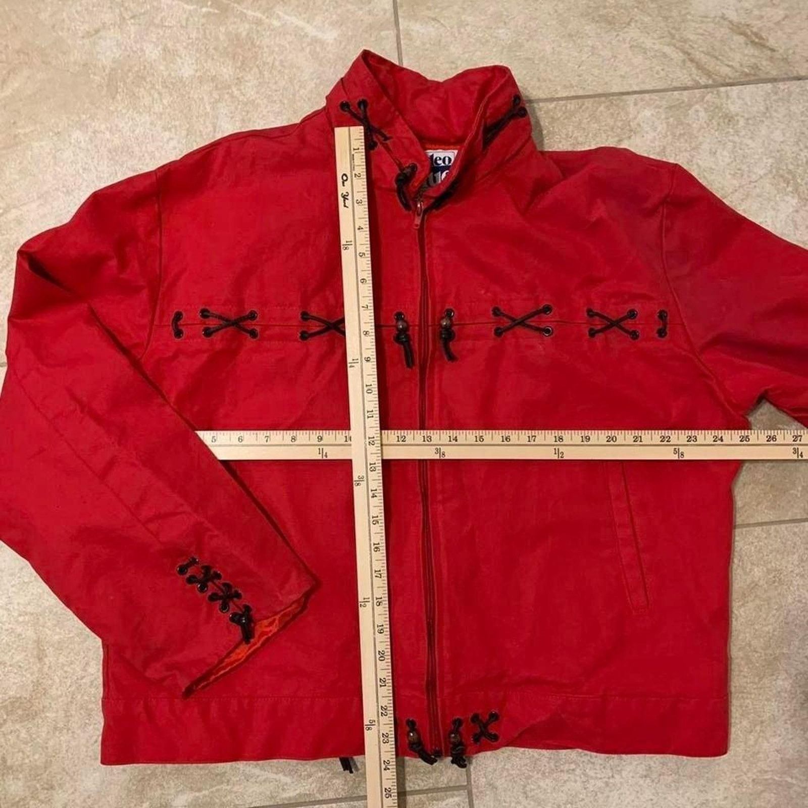 Other Vintage Western Red and black lace up Jacket Size US XL / EU 56 / 4 - 7 Thumbnail