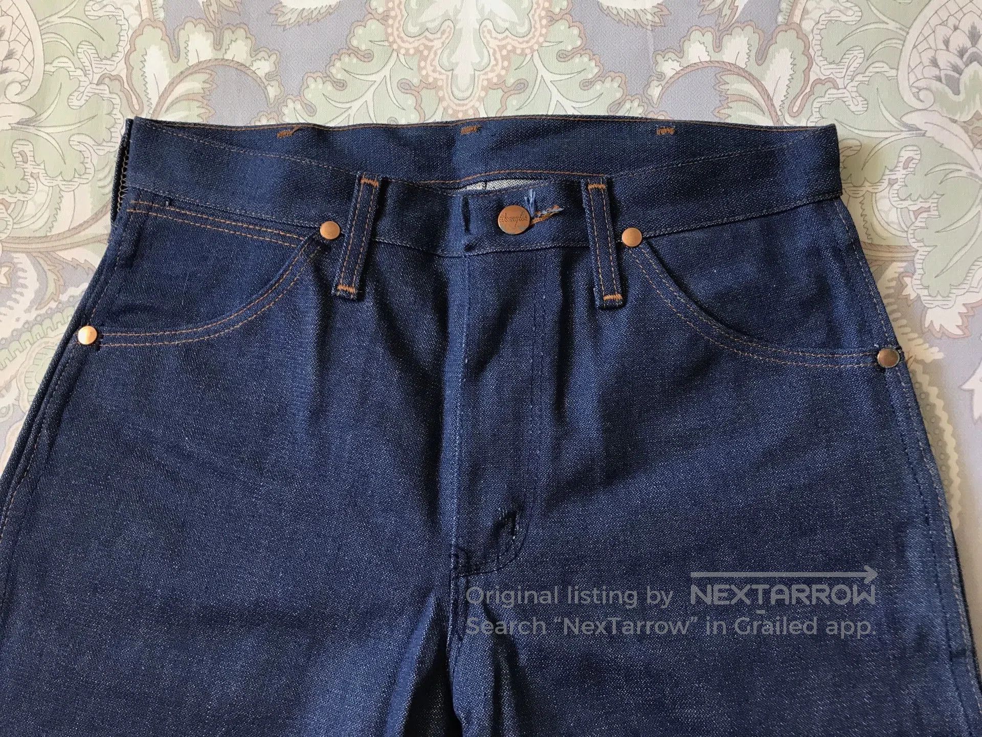 Wrangler 1970s Wrangler 13MWZ Jeans W30L29. Size US 30 / EU 46 - 4 Thumbnail