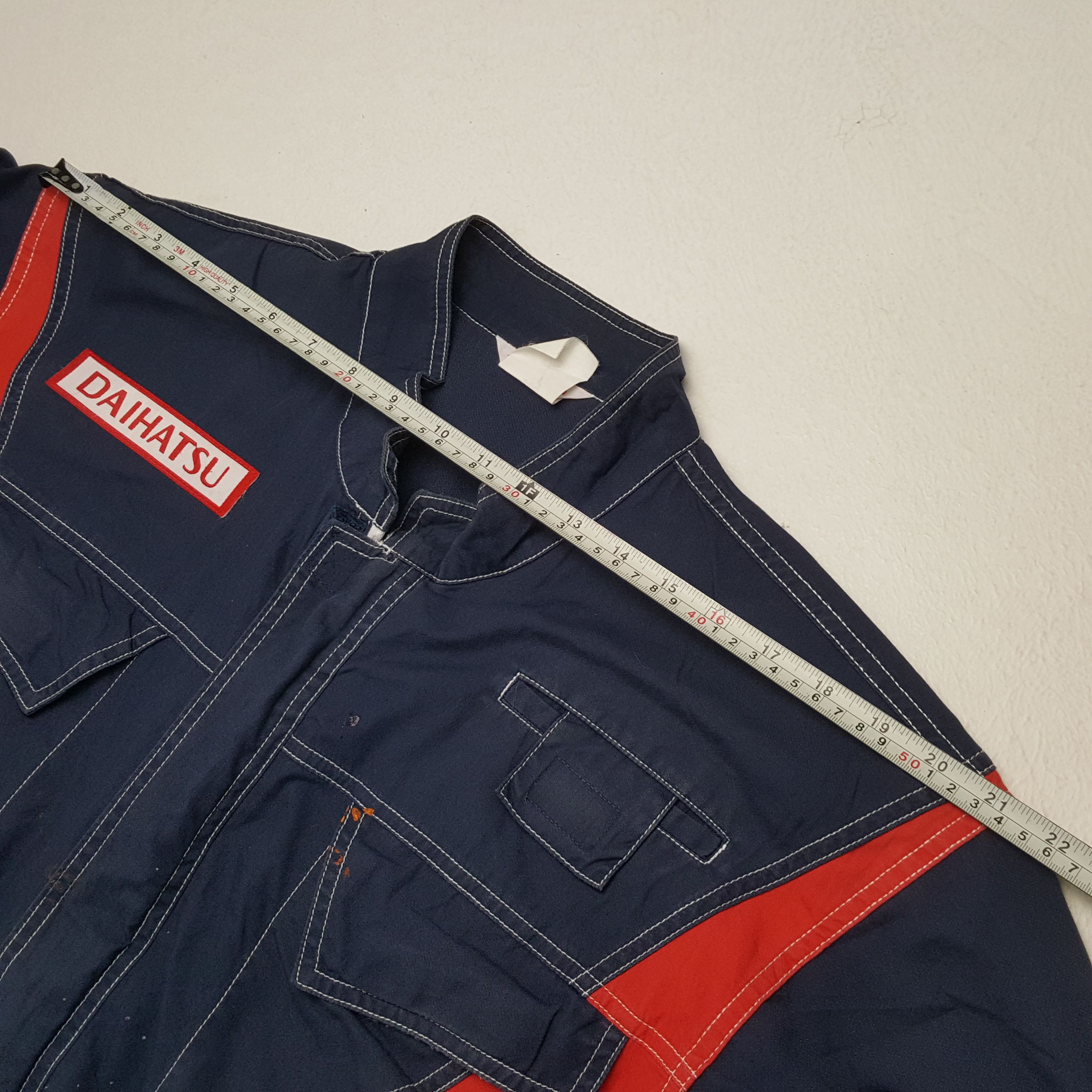 Vintage DAIHATSU Japanese Motorsports Racing Style Coverall Jacket Size US L / EU 52-54 / 3 - 9 Thumbnail