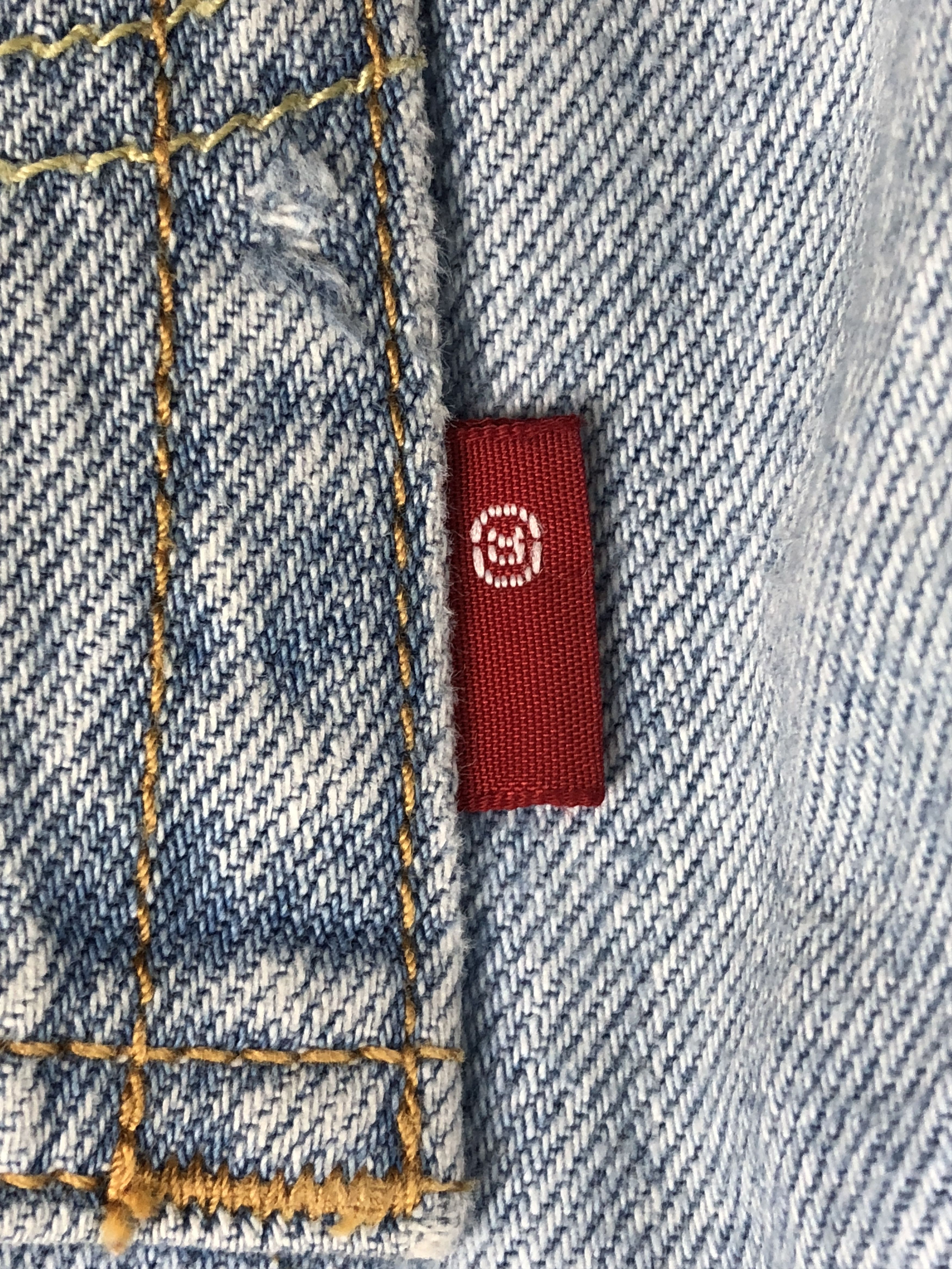 Levi's Vintage Distressed Levis 501 T Light Wash Jeans DP2465 Size US 30 / EU 46 - 6 Thumbnail