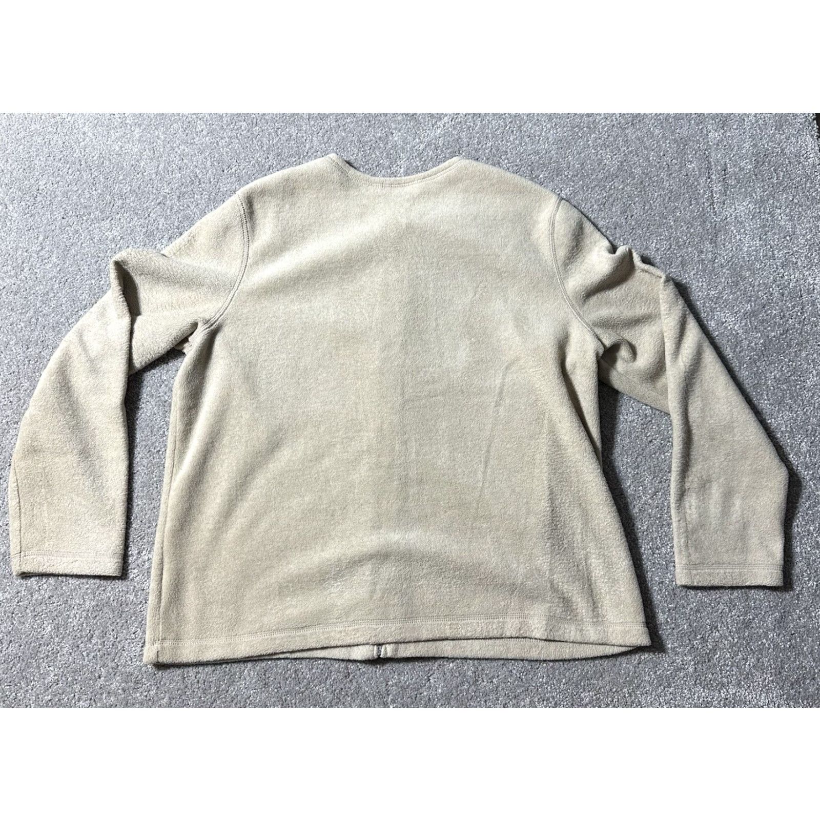 Croft & Barrow VINTAGE Croft & Barrow Sweater Full Zip Women XL Beige 90s Bird Snowflakes Christmas Holiday Winter Cozy Cottagecore Mens? Women? Size XL / US 12-14 / IT 48-50 - 2 Thumbnail