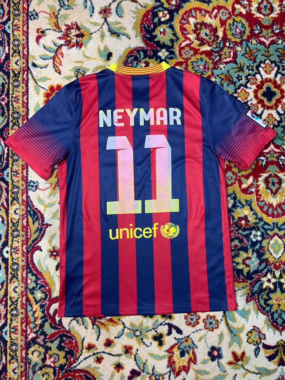 Nike BARCELONA 2013 2014 HOME SHIRT JERSEY NIKE Size US S / EU 44-46 / 1 - 2 Thumbnail