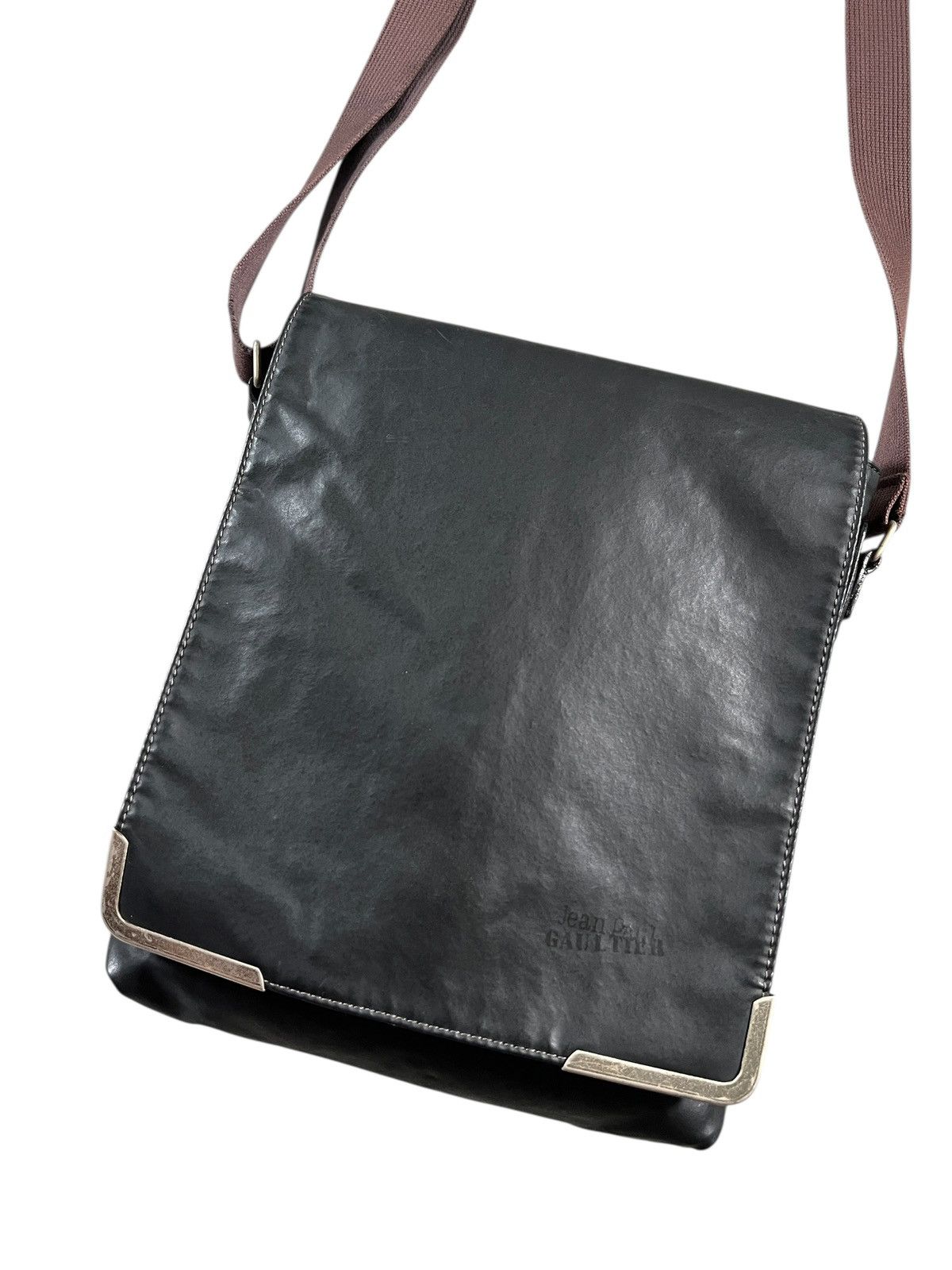 Jean Paul Gaultier 1990s Jean Paul Gaultier Leather Sling Bag Size ONE SIZE - 3 Thumbnail