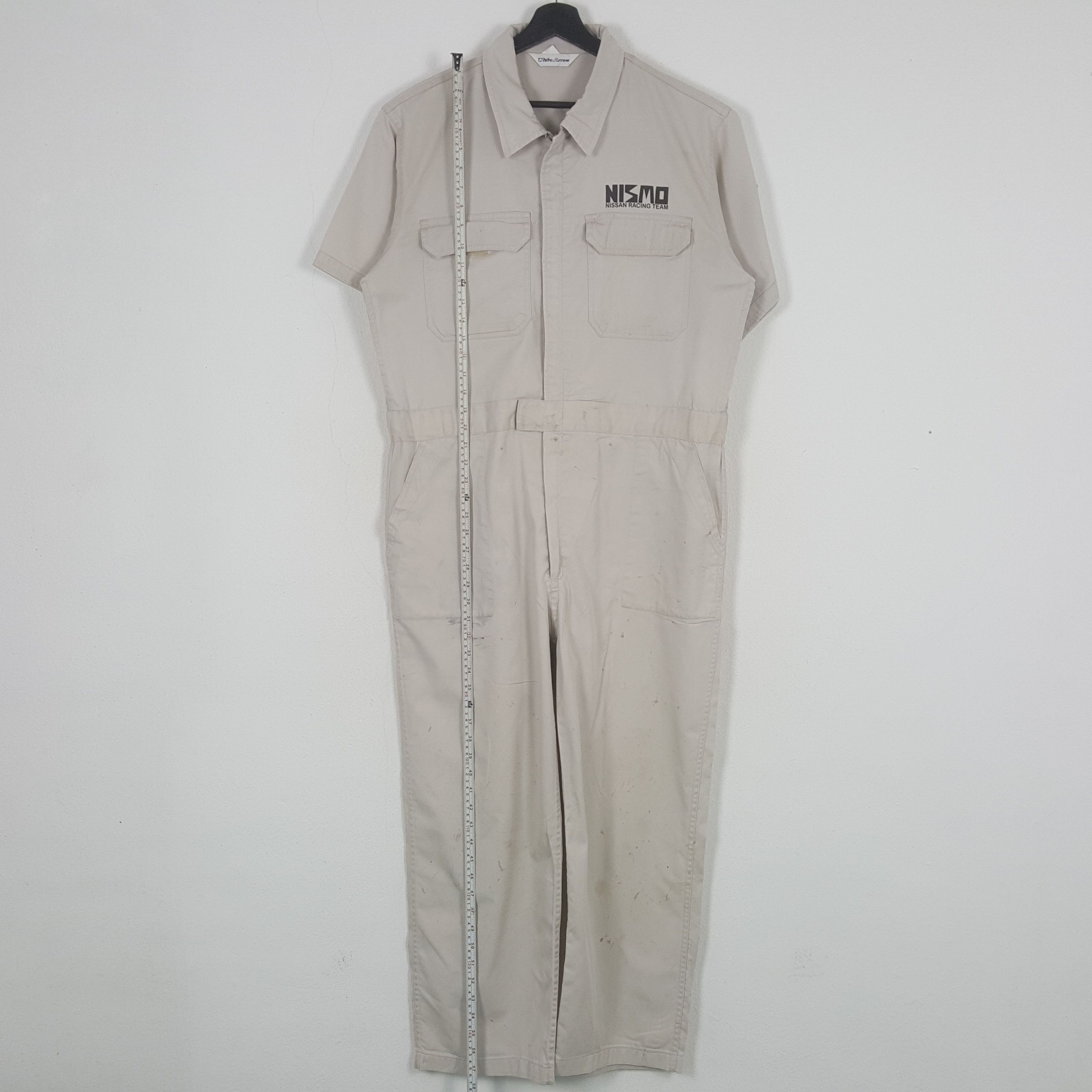 Vintage NISMO NISSAN Racing Team Custom Art Coverall C286N28 Size US L / EU 52-54 / 3 - 7 Thumbnail