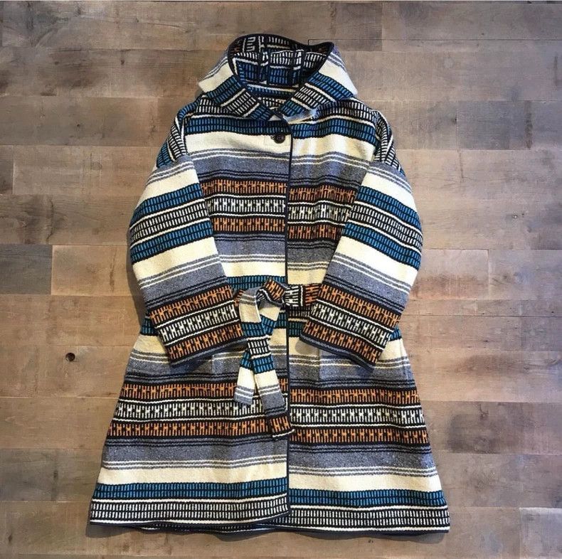 Nigel Cabourn Nigel Cabourn Blanket Cloth Coat - dmc Size US L / EU 52-54 / 3 - 1 Thumbnail
