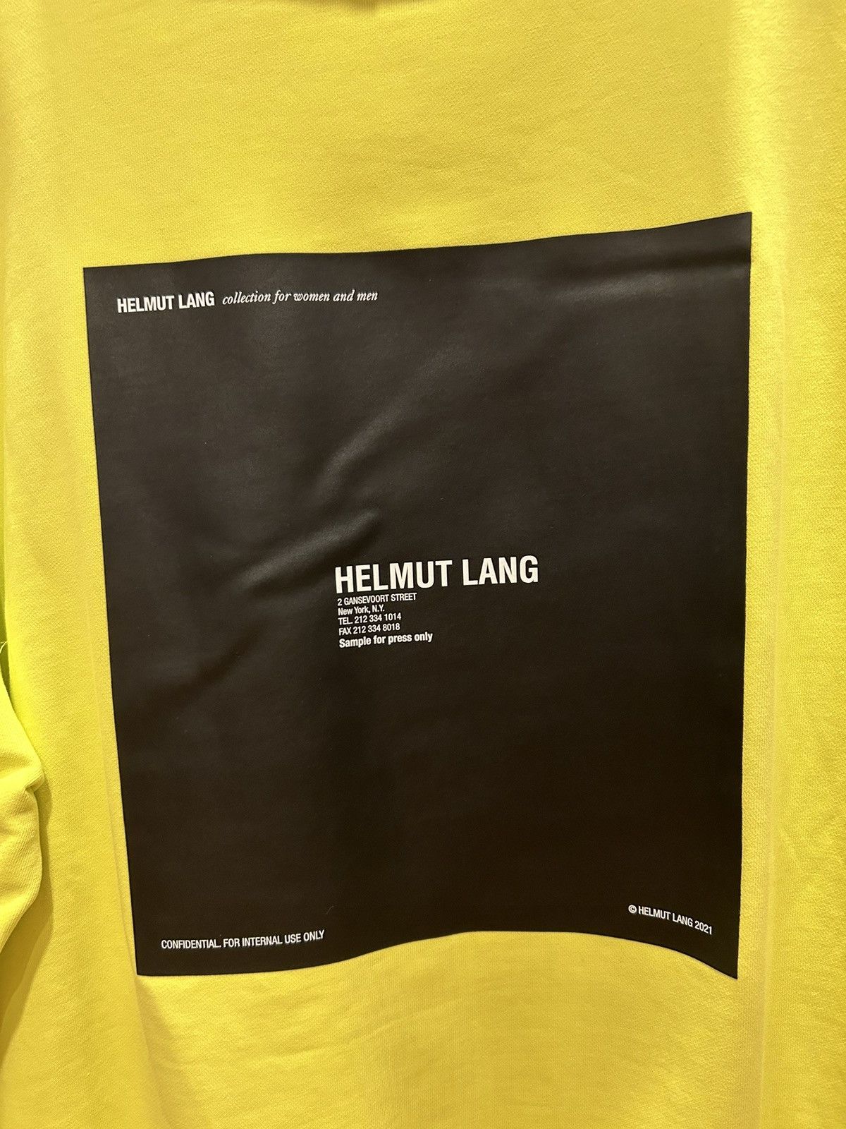 Helmut Lang Helmut Lang Box Hoodie Size US XXL / EU 58 / 5 - 6 Thumbnail