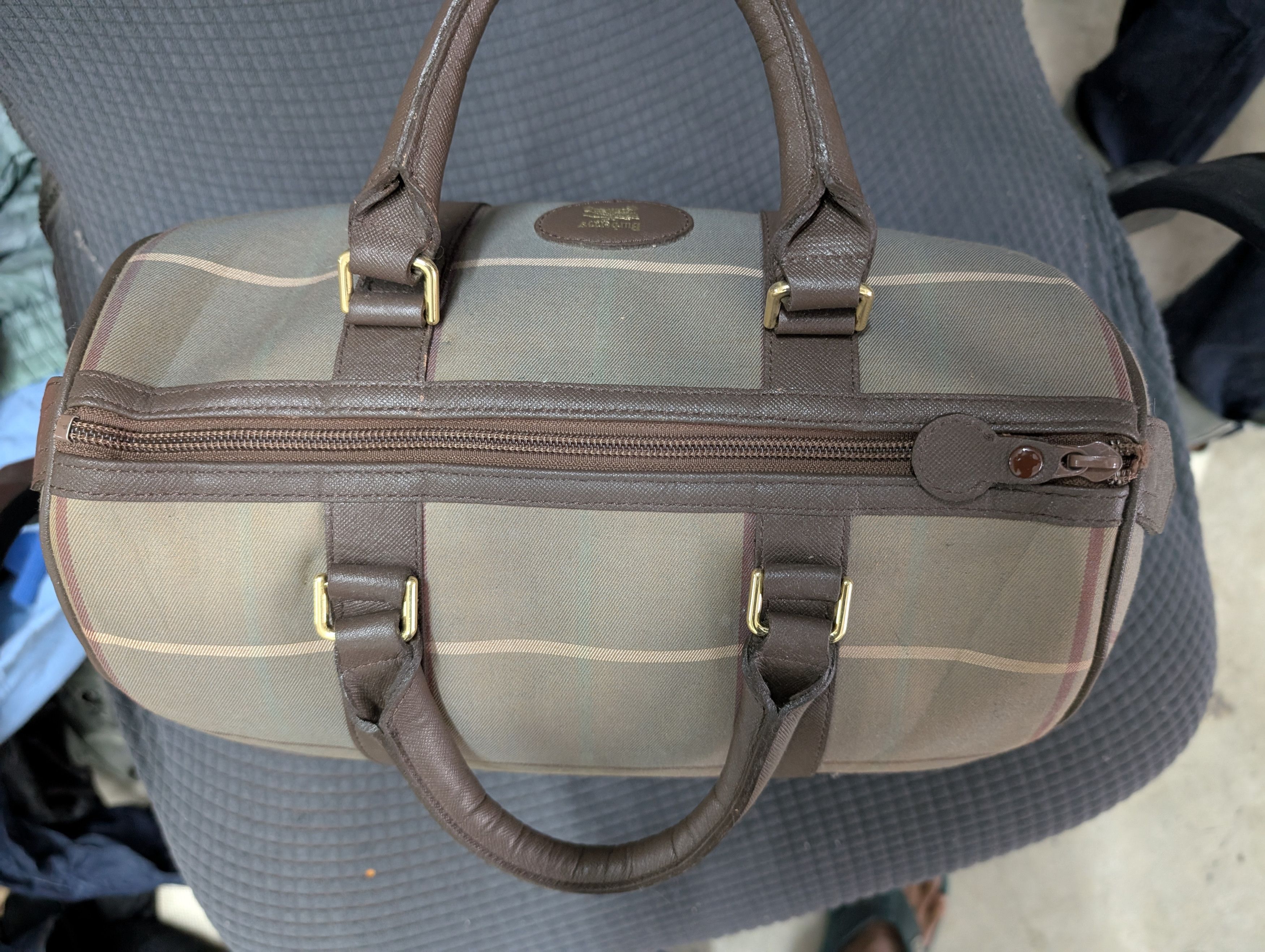 Burberry 🔥VINTAGE 🔥BURBERRY TOTE BAG Size ONE SIZE - 5 Thumbnail