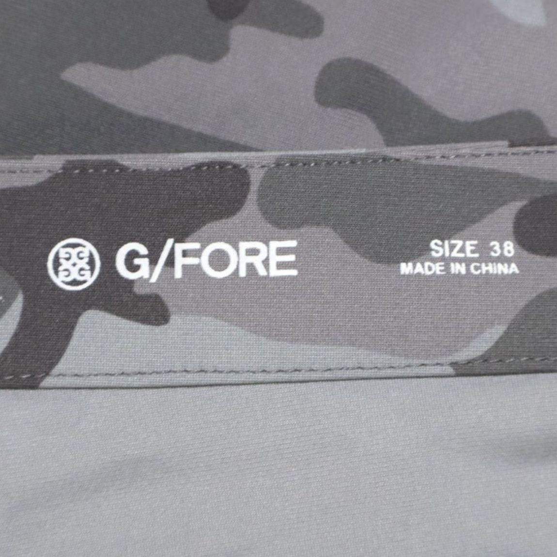 G/FORE G/Fore Tech Tab Woven Golf Shorts Gray Camouflage Men's 38 Size US 38 / EU 54 - 6 Thumbnail
