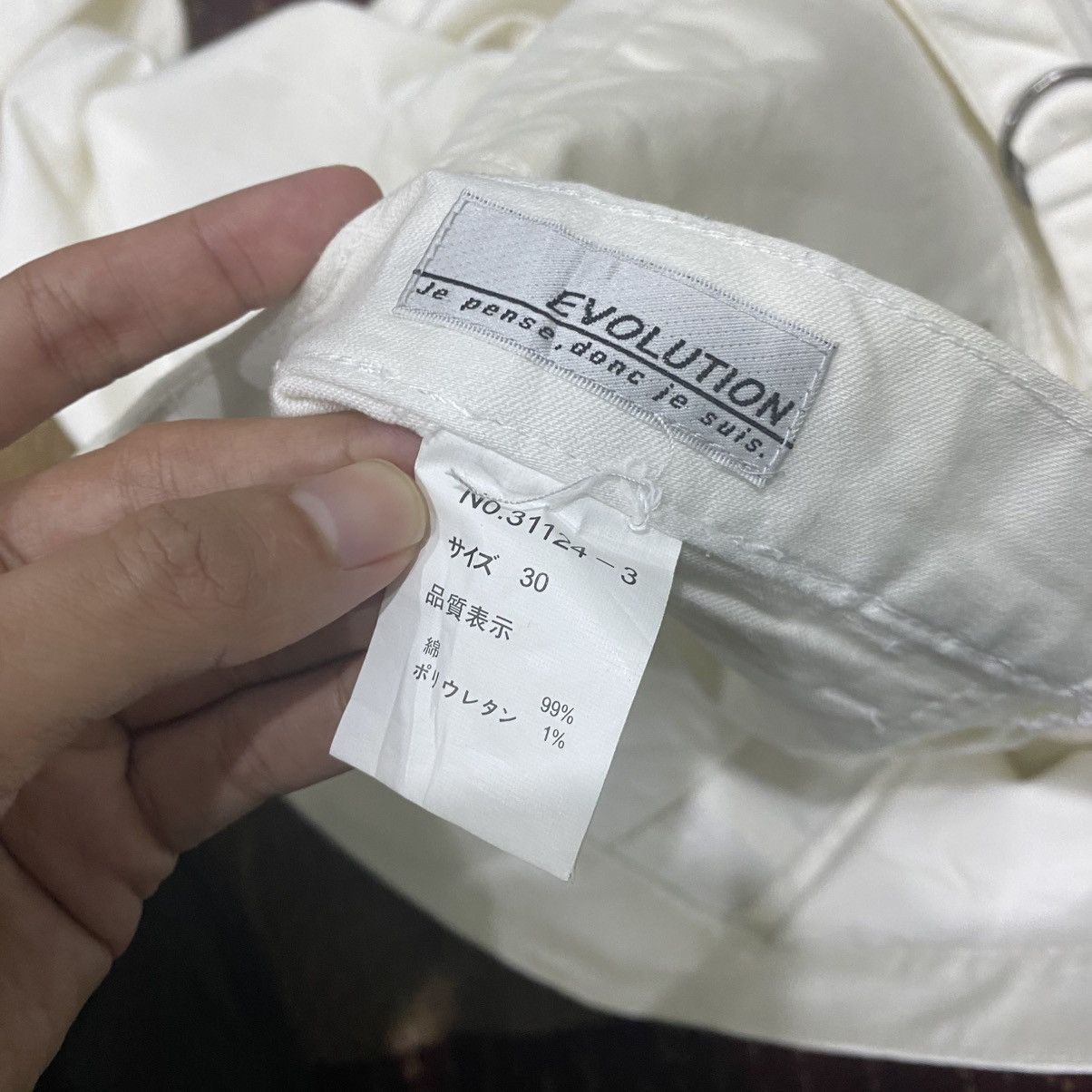 If Six Was Nine Archive White Multi-Zipper Bondage Cargo Pants Y2K Cyber Size US 30 / EU 46 - 14 Thumbnail