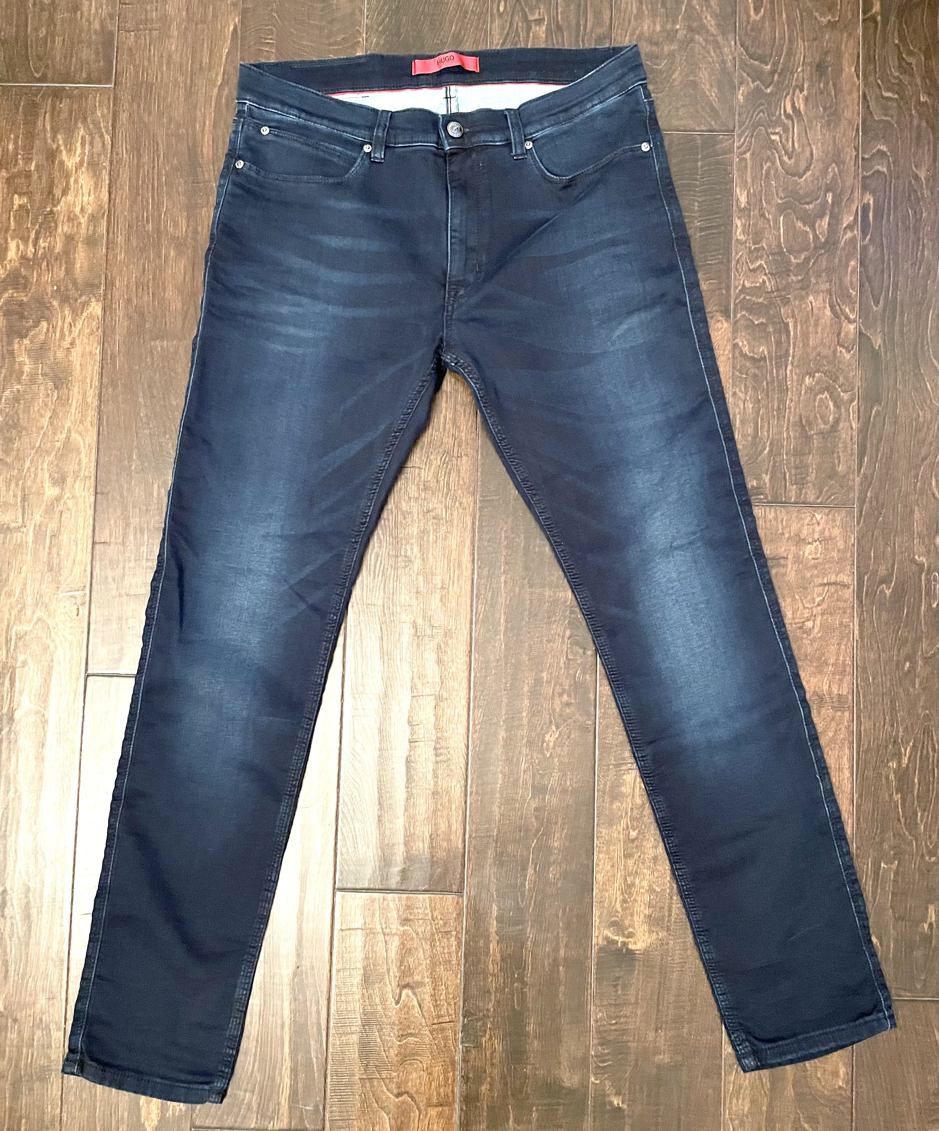 Hugo Boss Reverse Logo Delware Slim Fit Jeans Size US 32 / EU 48 - 2 Thumbnail