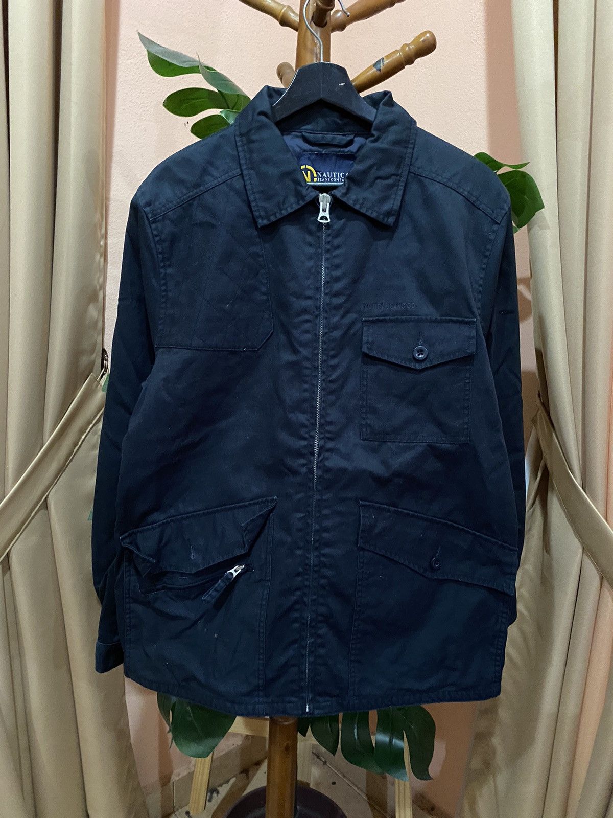 Nautica Nautica Jeans Company Navy Blue JacketDurable Workwear Size US M / EU 48-50 / 2 - 1 Thumbnail