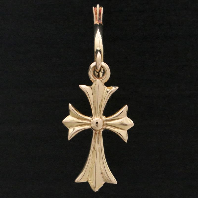 Chrome Hearts Chrome Hearts Tiny CH Cross Hoop Earring Size ONE SIZE - 2 Thumbnail