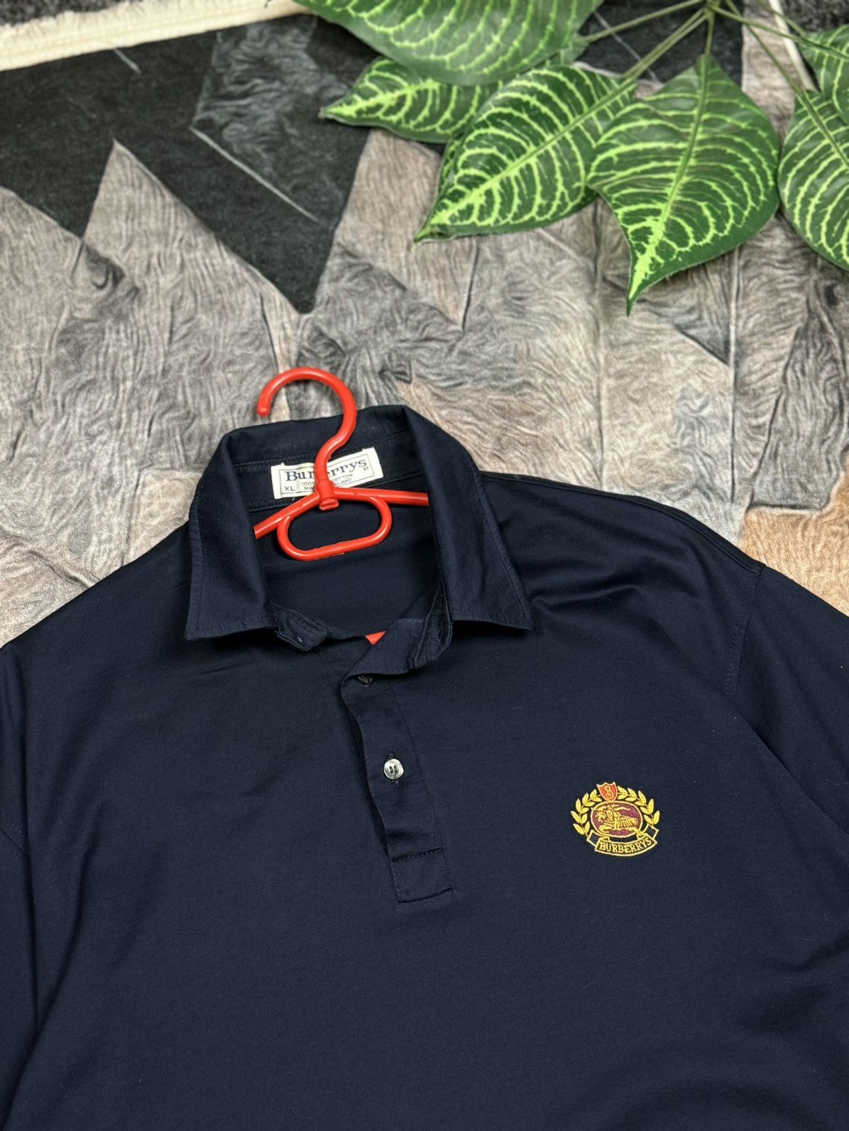 Burberry Burberrys Polo 👕 Luxury Tee Made in England 🏴󠁧󠁢󠁥󠁮󠁧󠁿 size XL Size US XL / EU 56 / 4 - 10 Thumbnail