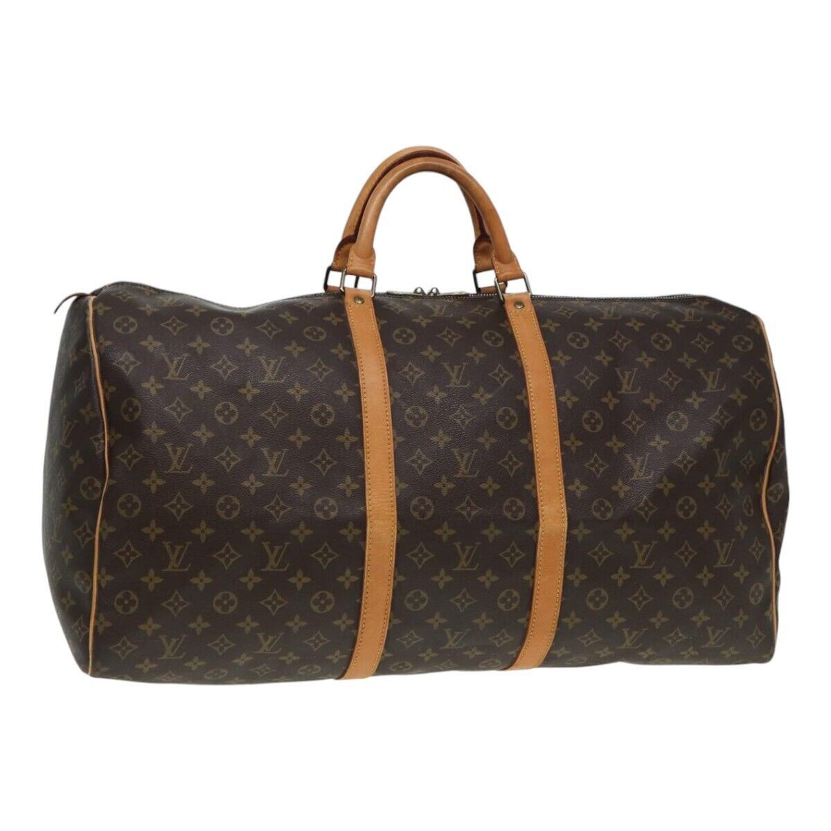 Louis Vuitton LOUIS VUITTON Monogram Keepall 60 Boston Bag Size ONE SIZE - 1 Thumbnail