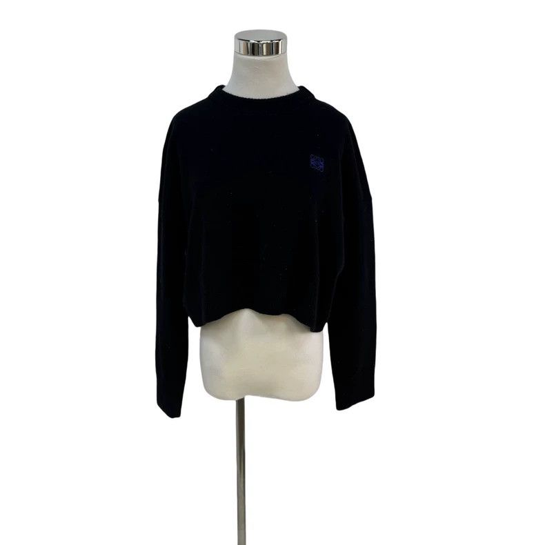Loewe LOEWE Embroidered logo wool sweater Size XS / US 0-2 / IT 36-38 - 1 Thumbnail