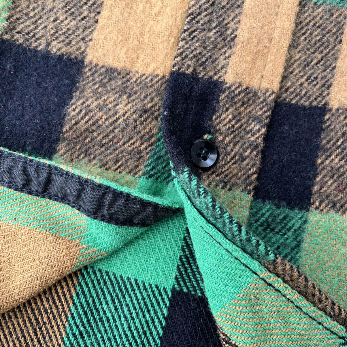 FiveBrother Vintage 50s Five Brothers Wool Plaid Flannel Size US L / EU 52-54 / 3 - 4 Thumbnail