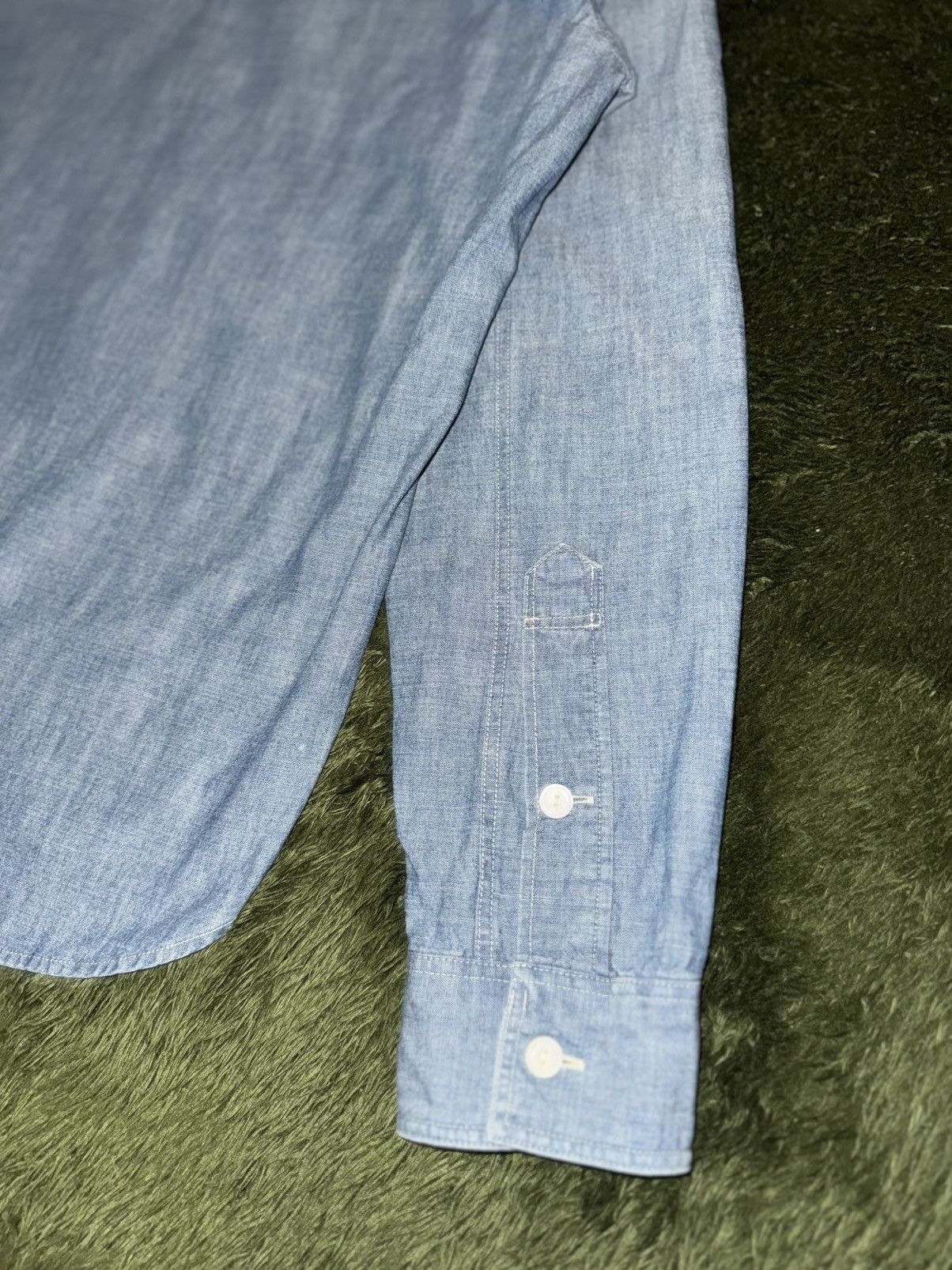 J.Crew [S] J.Crew Classic-Fit Pocket Chambray Shirt Size US S / EU 44-46 / 1 - 10 Thumbnail