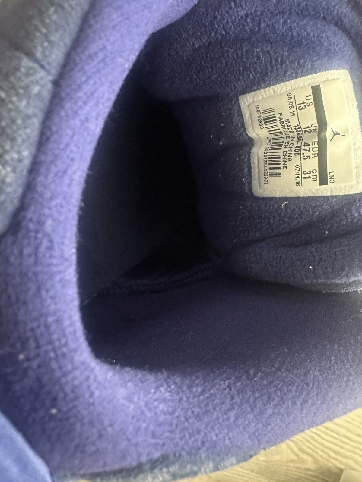 Jordan Brand Deep Royal Jordan 12’s Size US 13 / EU 46 - 5 Thumbnail