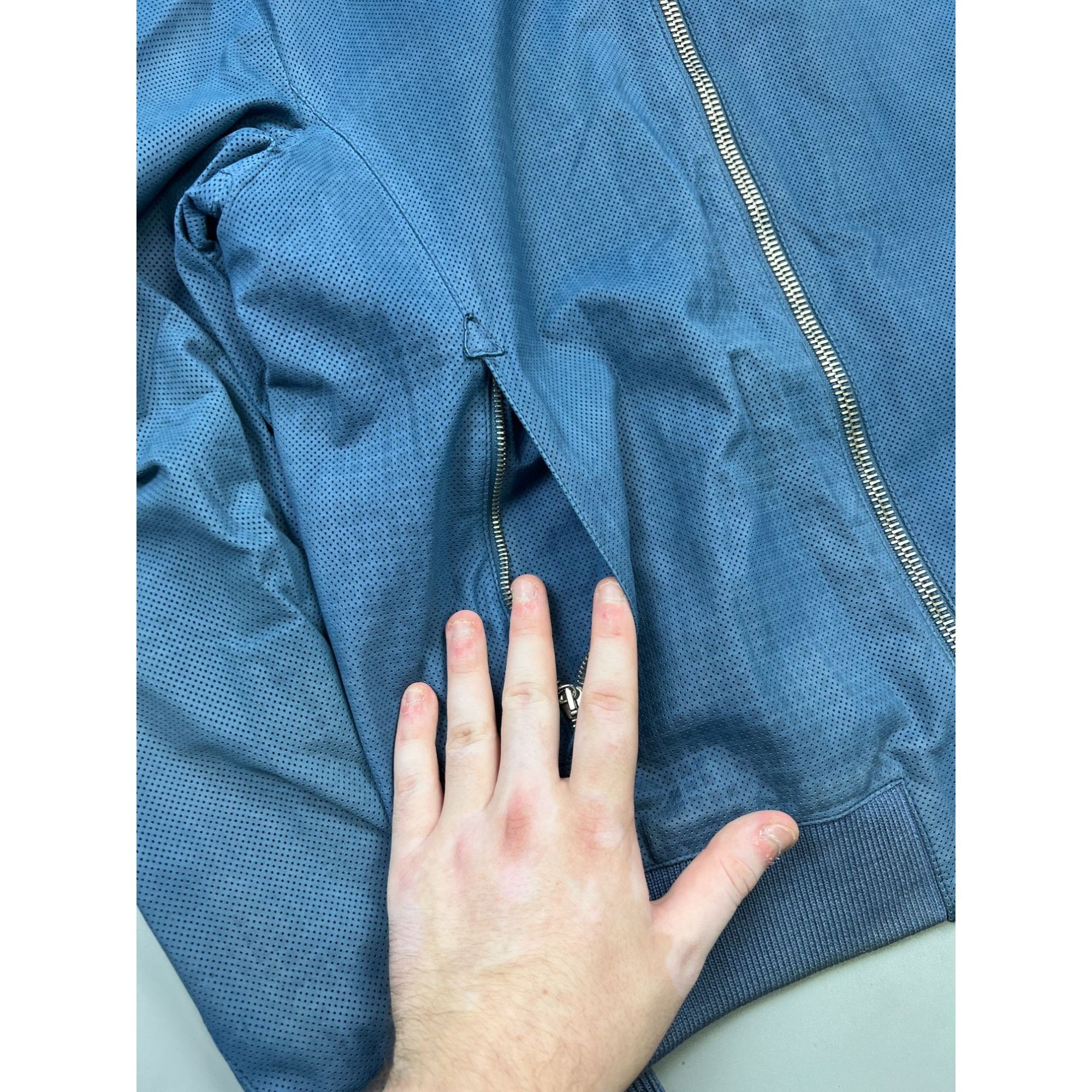 Billionaire Couture Billionaire Couture Perforated Lambskin Bomber (Y0913) Size US M / EU 48-50 / 2 - 3 Thumbnail