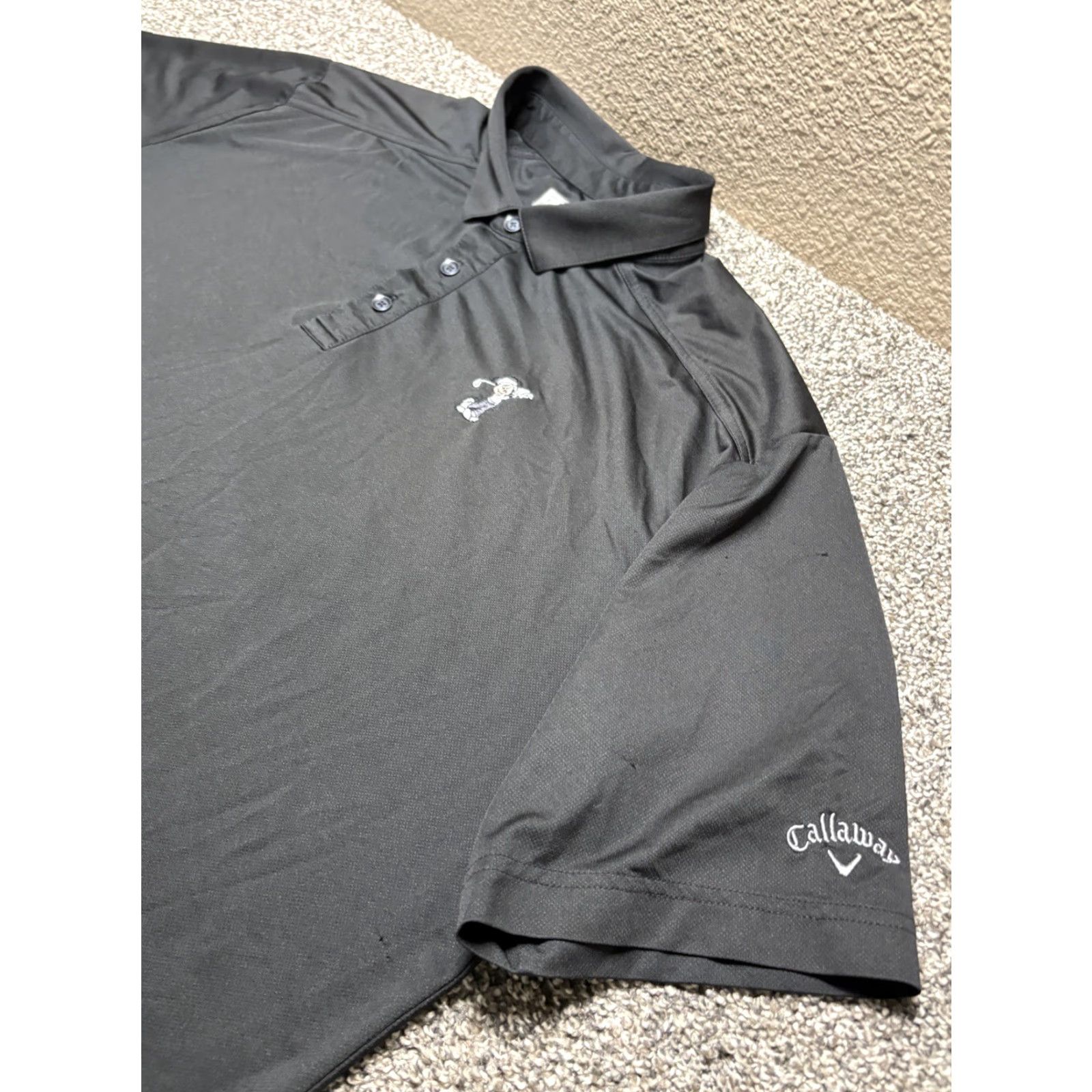 Callaway Callaway Disney Mickey Mouse Polo Shirt Mens 2XL Black Golf Performance Size US XXL / EU 58 / 5 - 5 Thumbnail