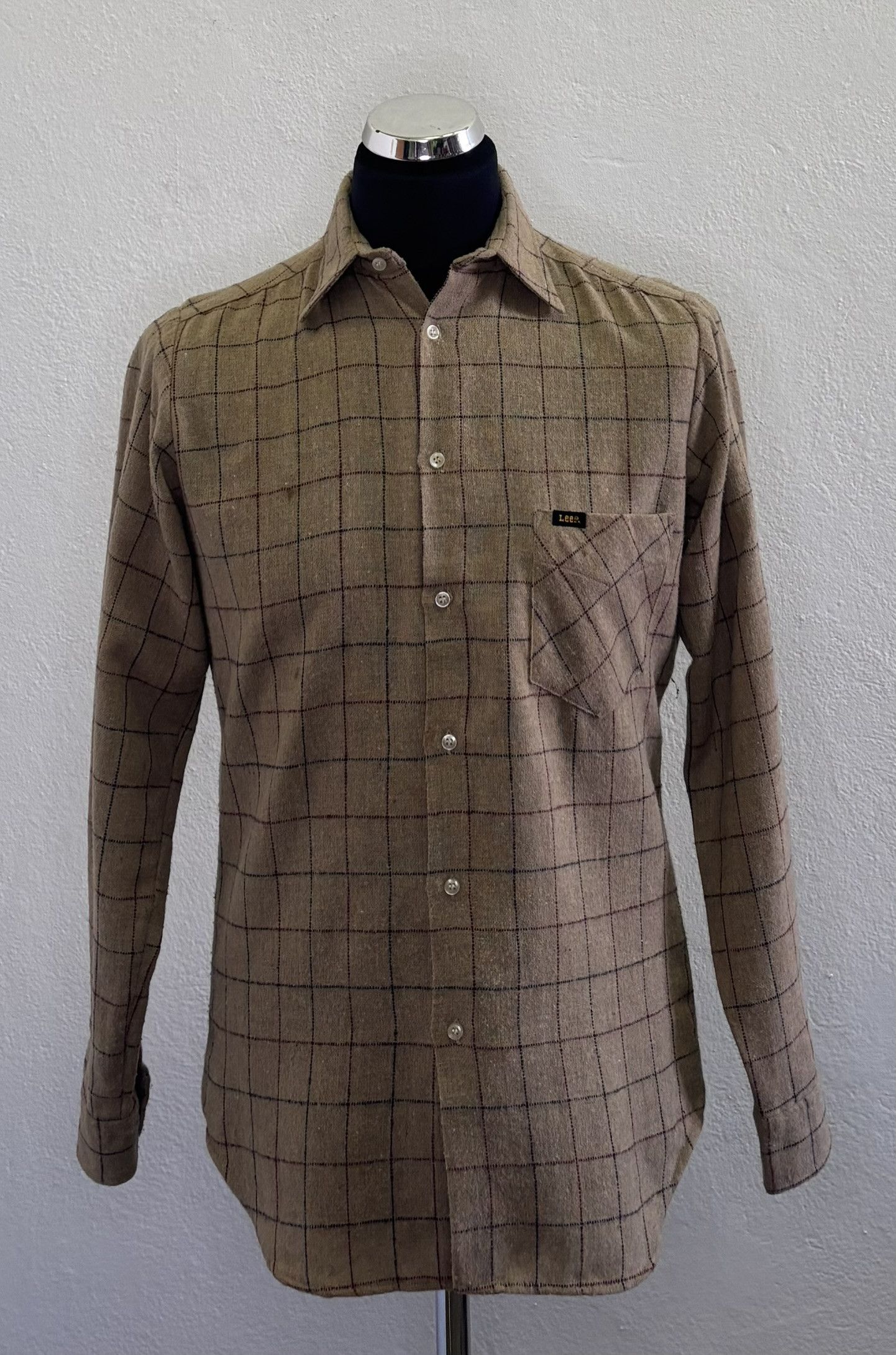 Lee Lee vintage wool shirt size S Size US S / EU 44-46 / 1 - 1 Thumbnail