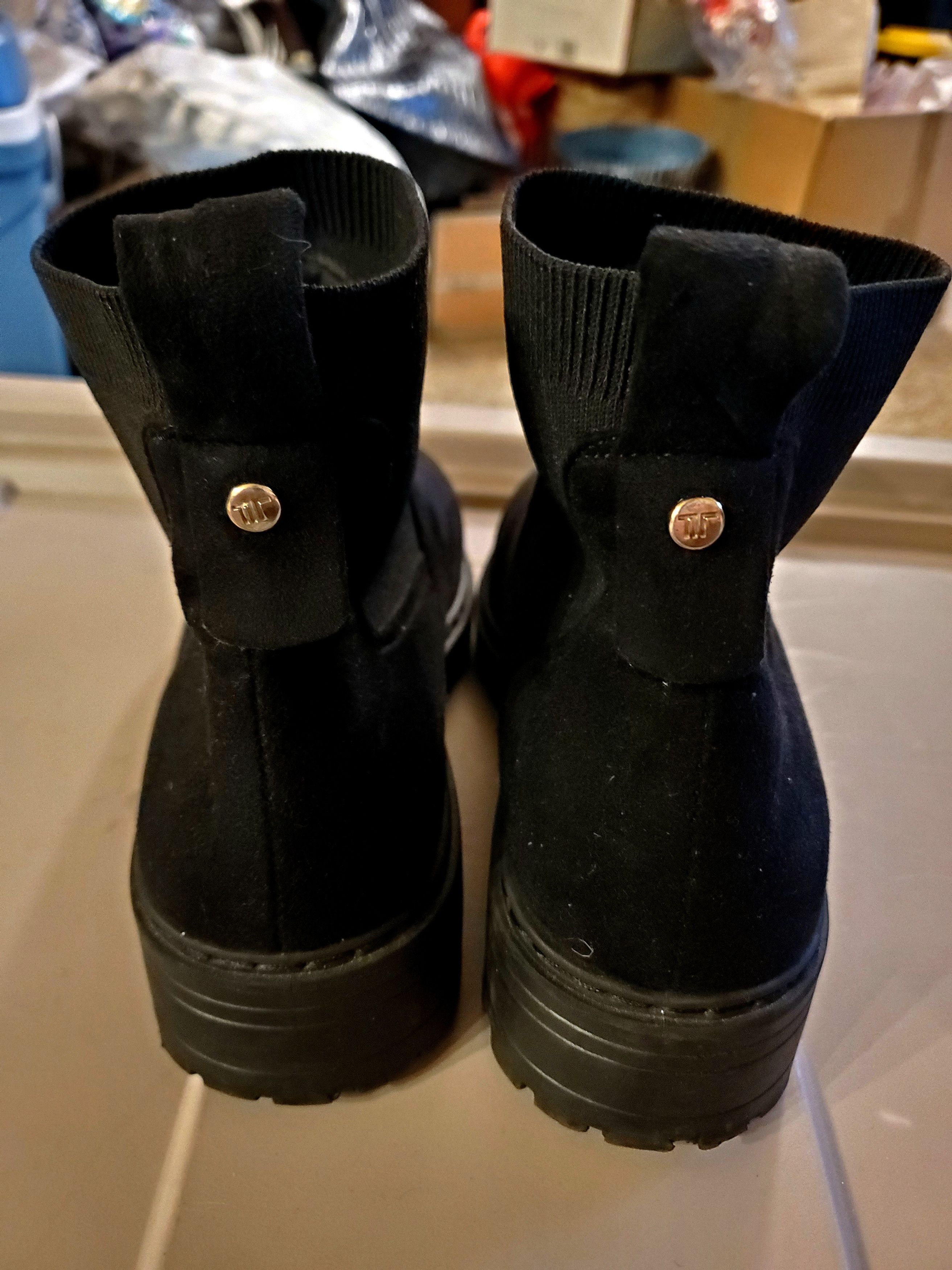 London Fog Black London Fog Paneli Boots-size 8 Size US 8 / IT 38 - 4 Thumbnail