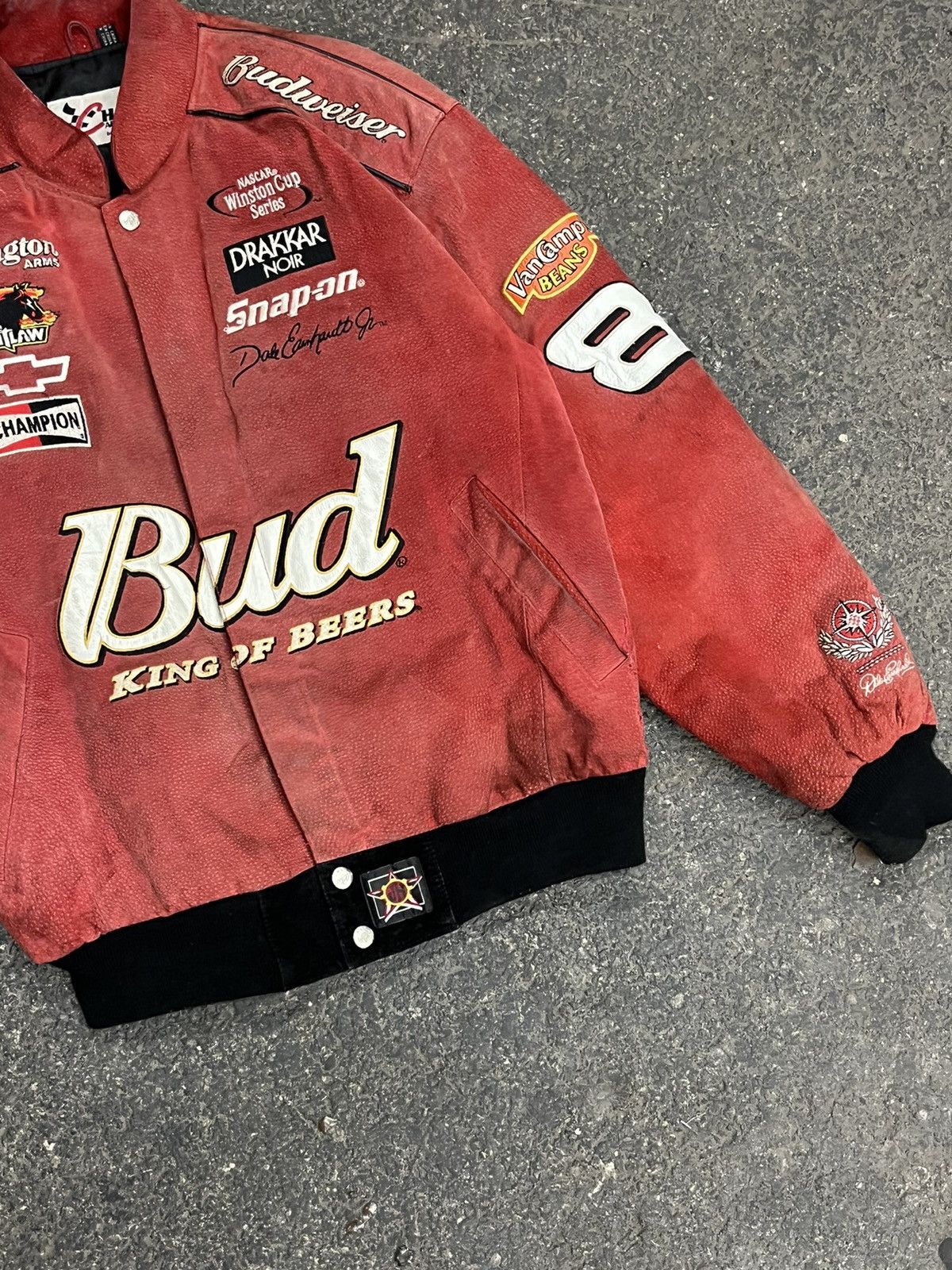 NASCAR × Vintage Nascar vintage Budweiser beer jacket rare hype streetwear Size US M / EU 48-50 / 2 - 4 Thumbnail