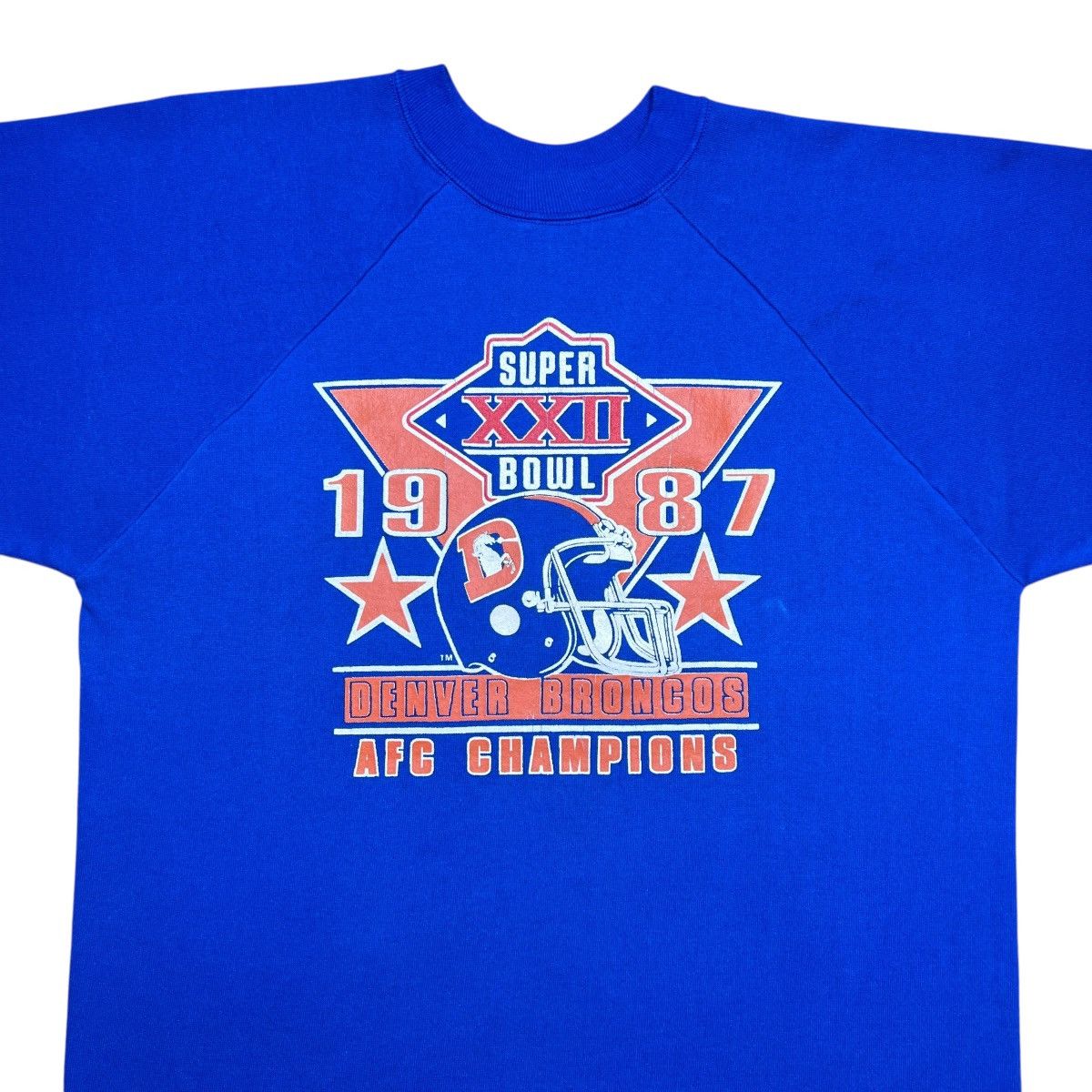 NFL Vtg 1987 NFL Denver Broncos AFC Champions Sweatshirt Size US L / EU 52-54 / 3 - 4 Thumbnail