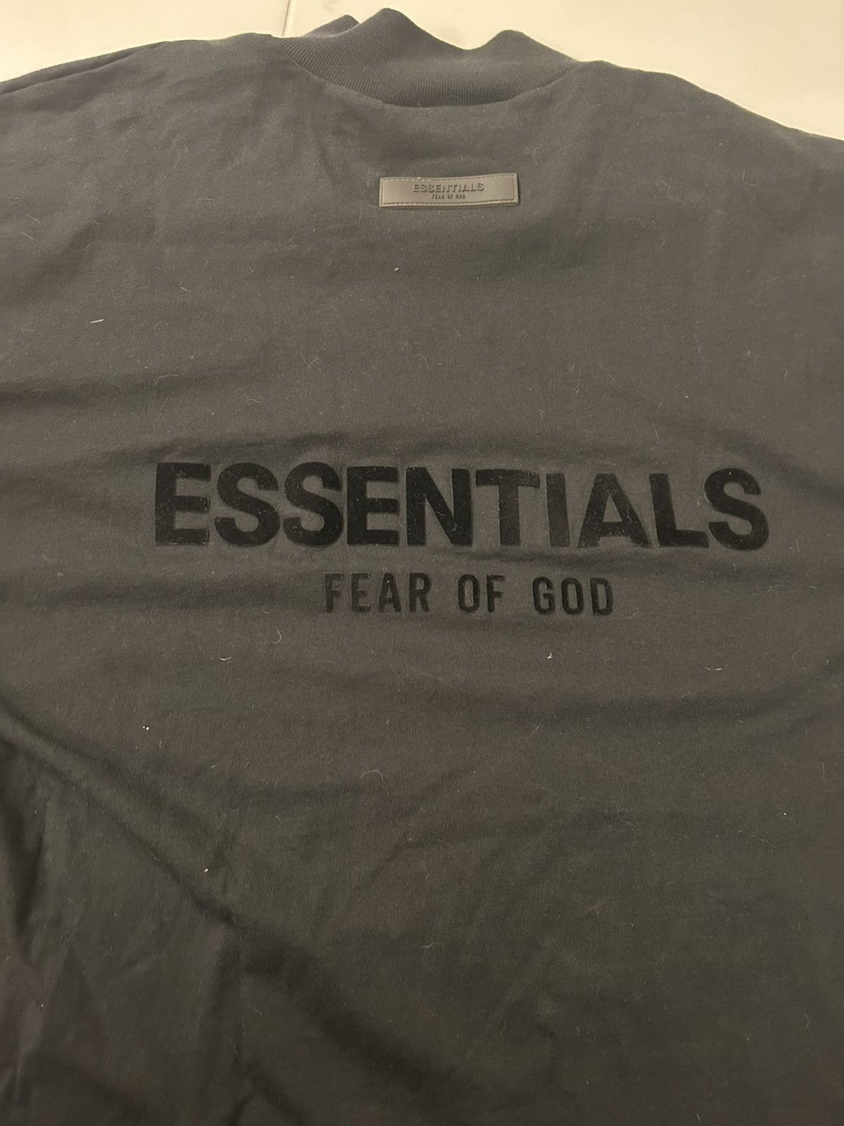Essentials × Fear of God FOG fear of god essentials crewneck sweatshirt long sleeve Size US M / EU 48-50 / 2 - 4 Thumbnail