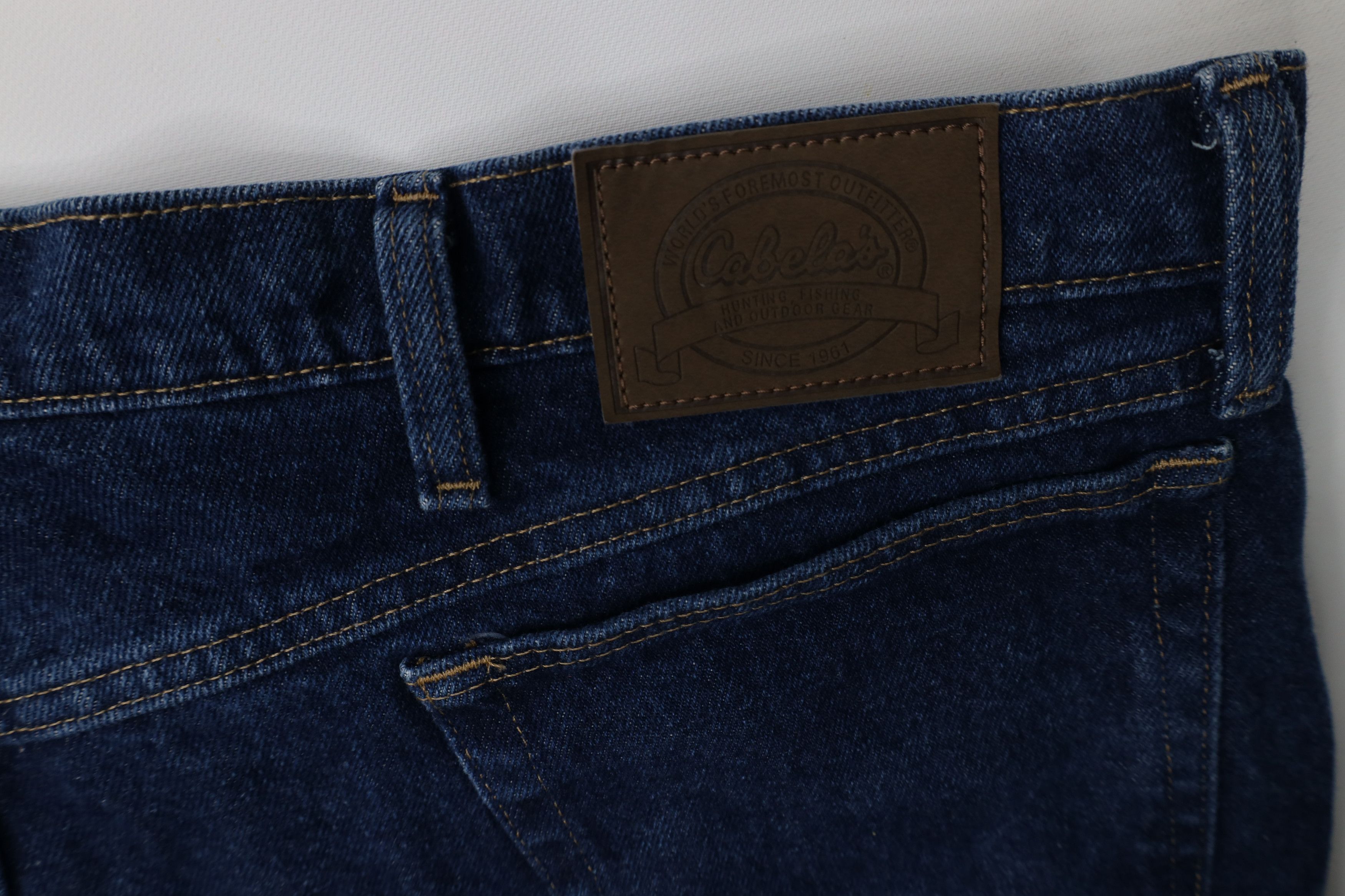 Cabelas Vintage Y2K Cabelas Heavyweight Flannel Lined Wide Leg Jeans Size US 42 / EU 58 - 15 Thumbnail