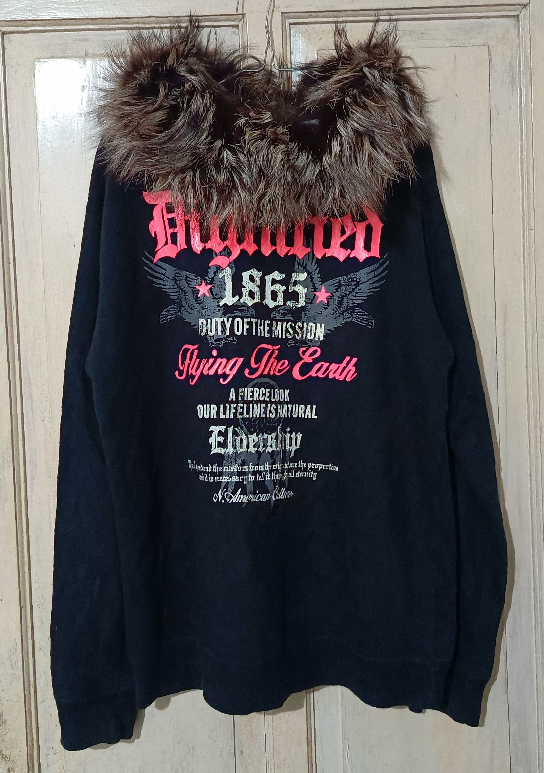 14th Addiction Power To The People - Boxy Poem Hoodie Styles Size US M / EU 48-50 / 2 - 2 Thumbnail