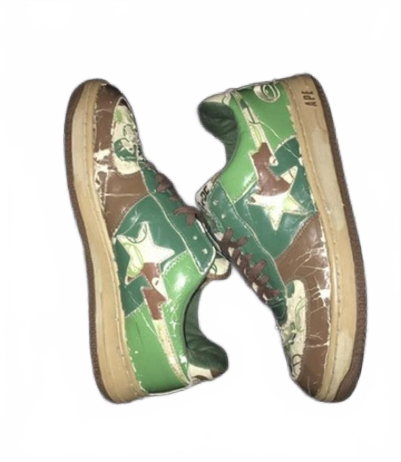 Bape BAPE Sta x Baby Milo Camo Nigo Era Sneakers US 11 Size US 11 / EU 44 - 3 Thumbnail