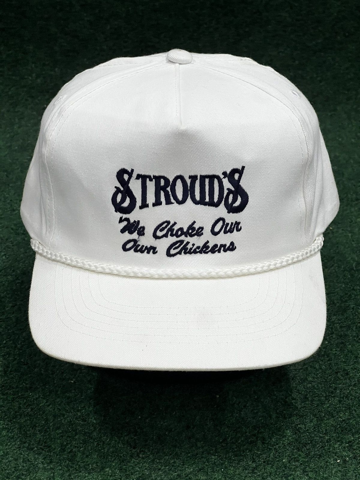 Vintage Vintage 90s Strouds We Choke Our Chickens Snapback Hat Size ONE SIZE - 1 Thumbnail