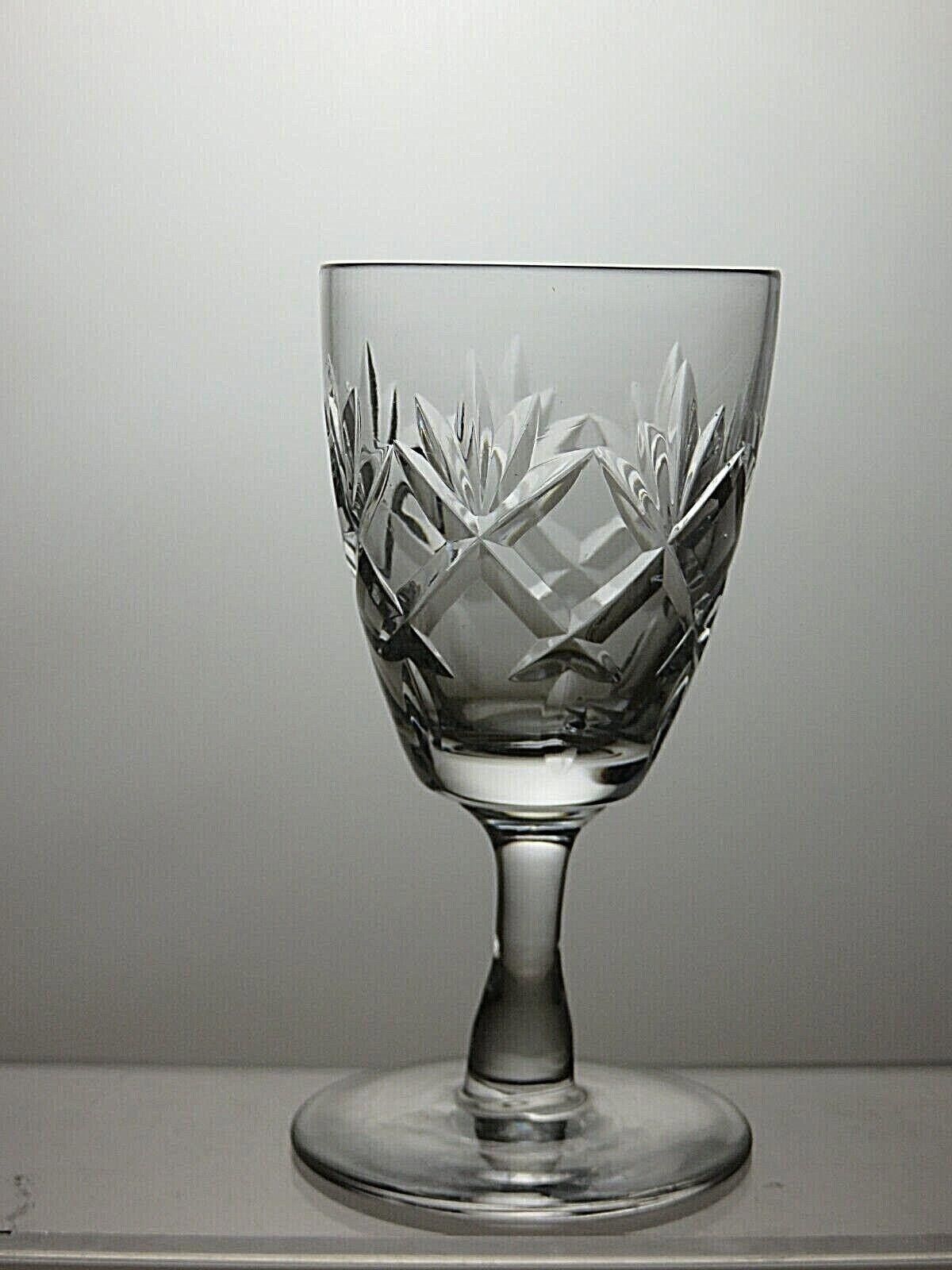 Other 6 x Royal Doulton Crystal Prince Charles Cut Sherry Glasses Size ONE SIZE - 3 Thumbnail