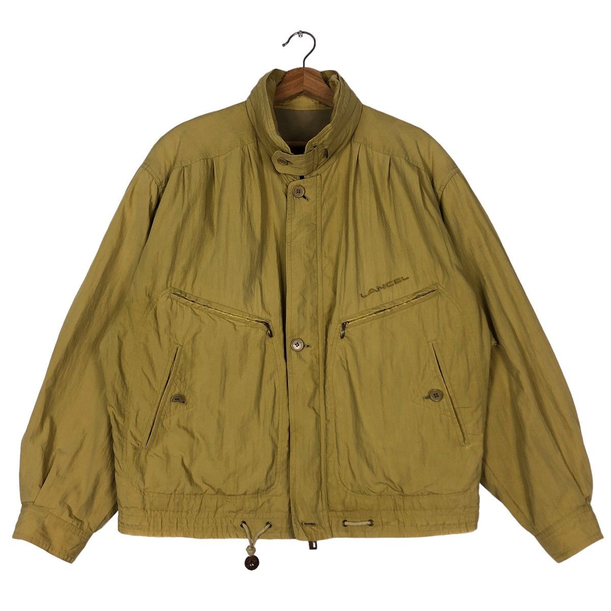 Japanese Brand 🔥Vintage Bomber Jacket Lancel Japan Made Cargo Pocket Size US M / EU 48-50 / 2 - 1 Thumbnail