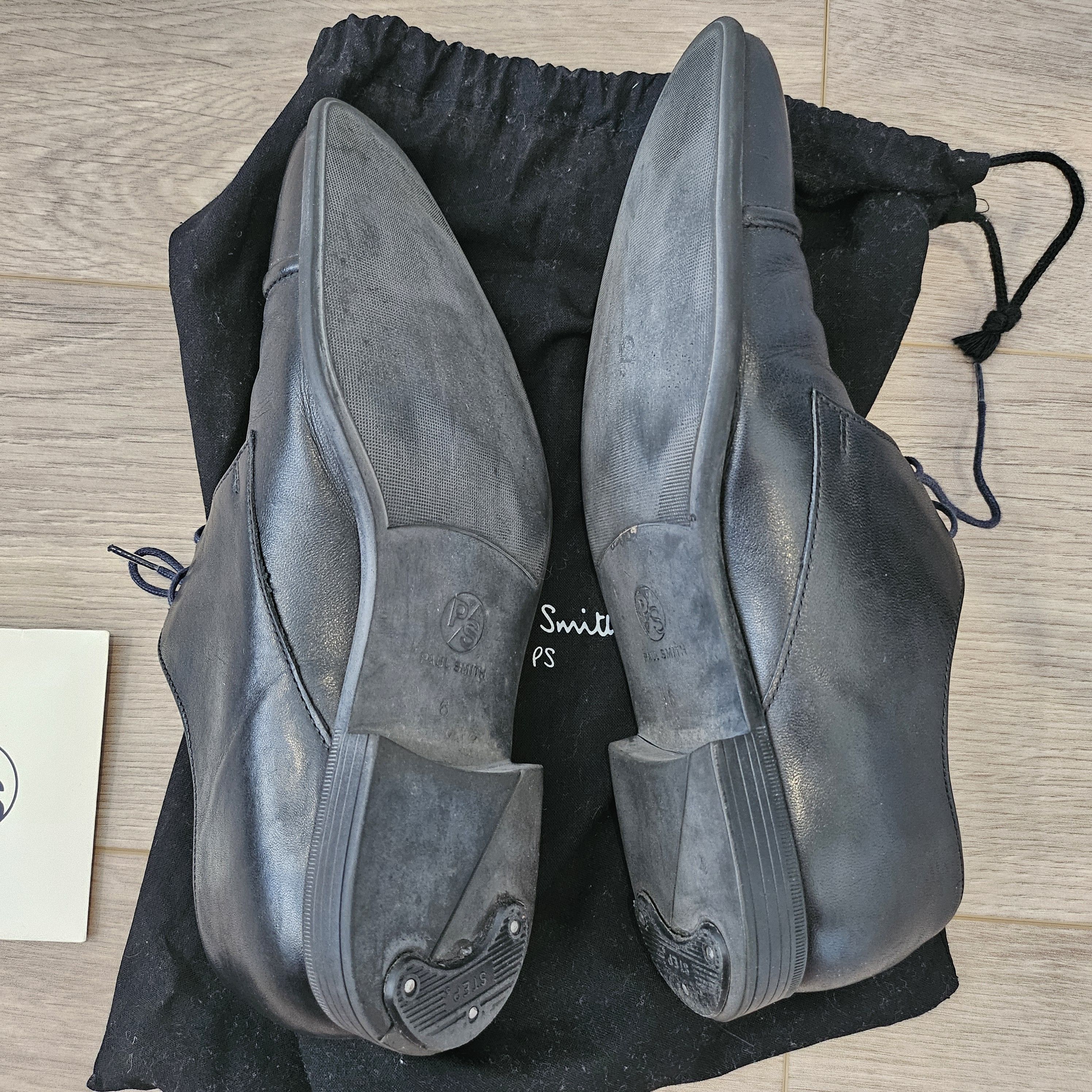 Paul Smith PS Paul Smith Black Robin Oxfords - Size 6 Size US 6 / EU 39 - 2 Thumbnail