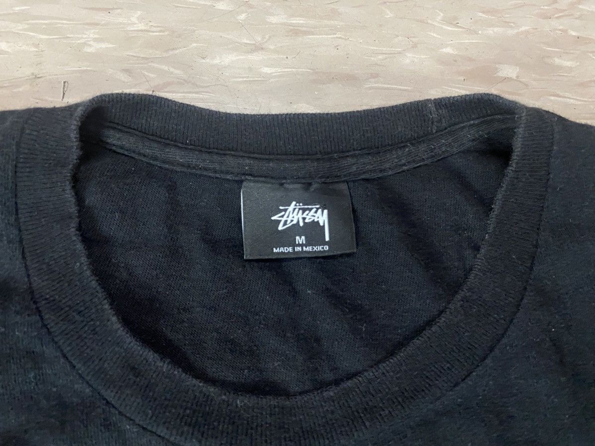 Stussy Stussy center embroidered logo longsleeve tee Size US M / EU 48-50 / 2 - 3 Thumbnail