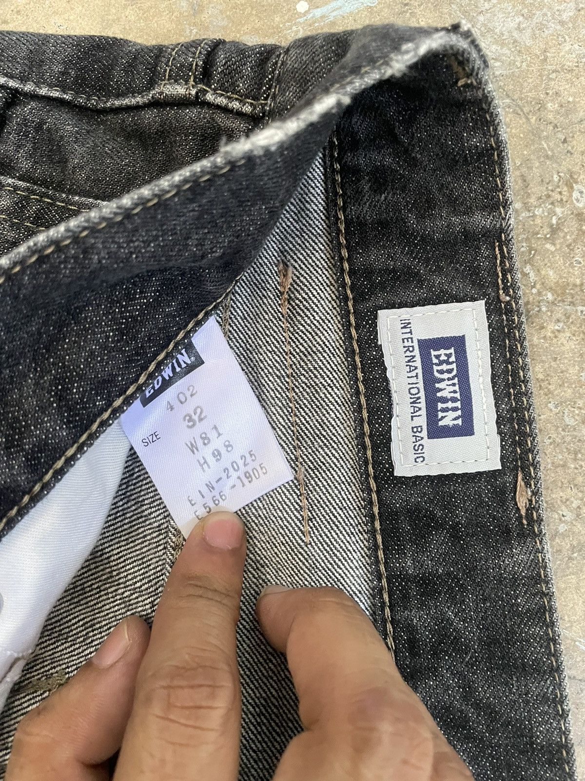 Edwin Vintage Edwin Faded Denim Jeans Pants Distressed Size US 32 / EU 48 - 6 Thumbnail