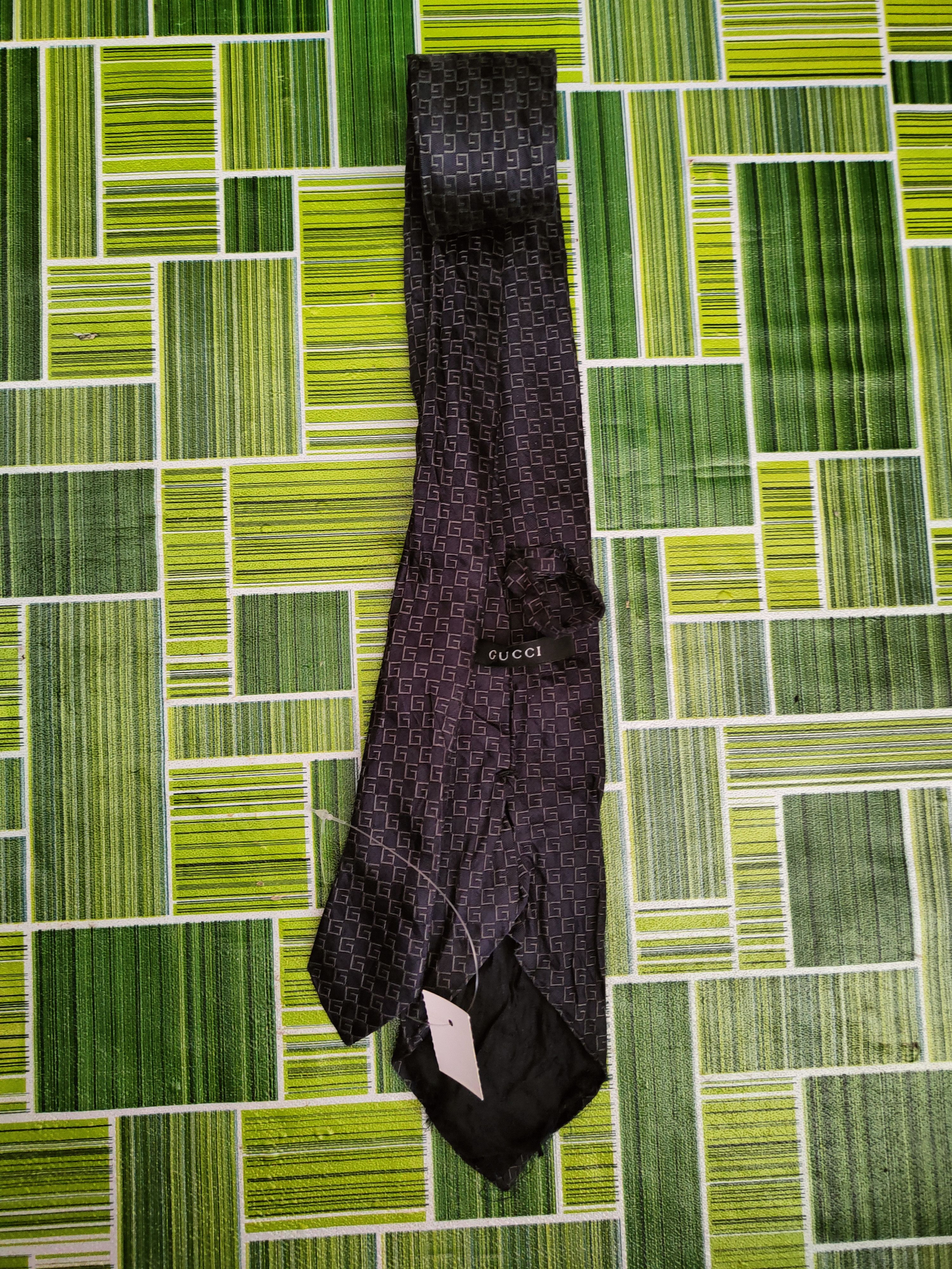 Gucci Gucci Navy Ties #S2897 Size ONE SIZE - 2 Thumbnail