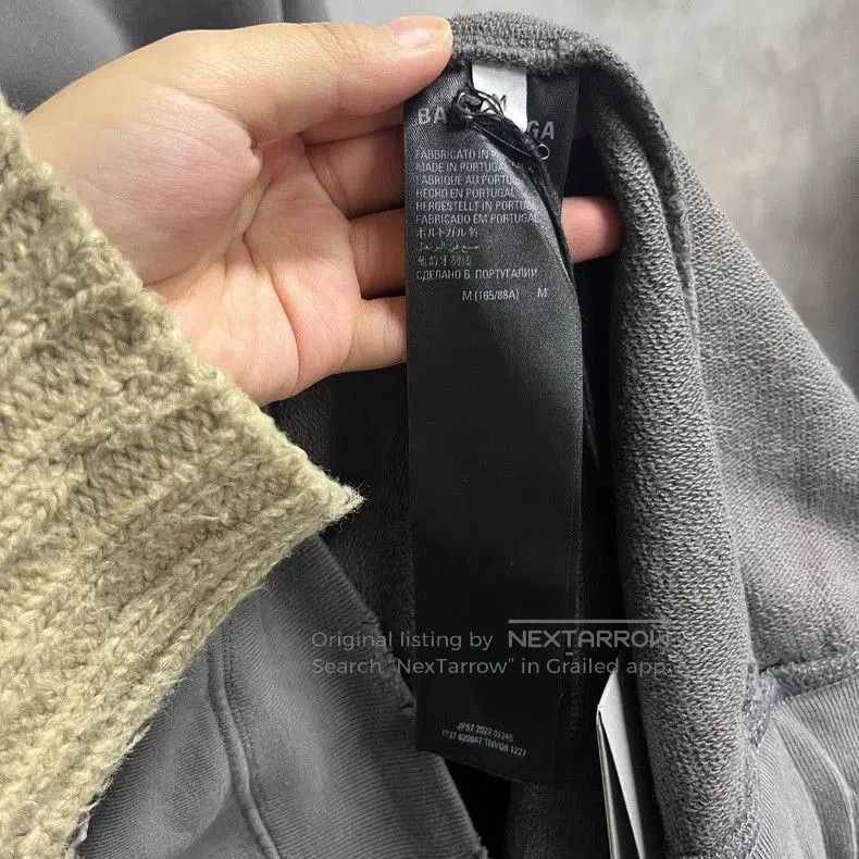Balenciaga Balenciaga Gray Coke Print Hoodie. Size US L / EU 52-54 / 3 - 4 Thumbnail