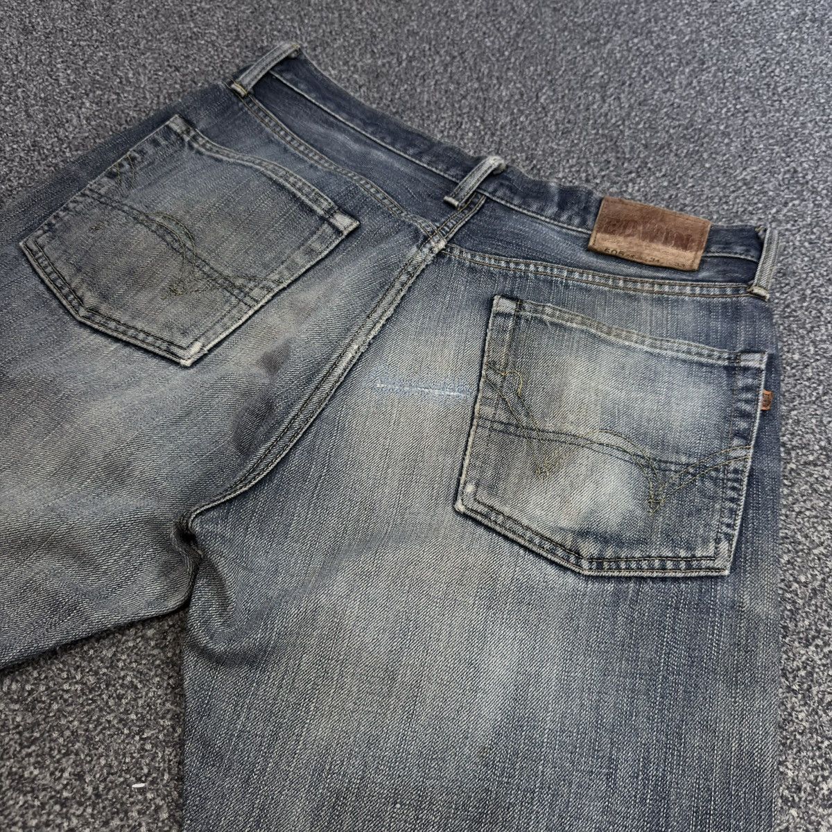 Kapital 🇯🇵 Vintage Selvedge 90s Edwin 505zx Faded Aging Denim Size US 34 / EU 50 - 7 Thumbnail
