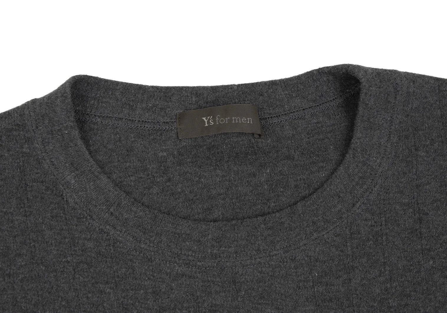 Jean Paul Gaultier Cotton Ribbed Knit Top in Gray Size 3 Size US M / EU 48-50 / 2 - 4 Thumbnail