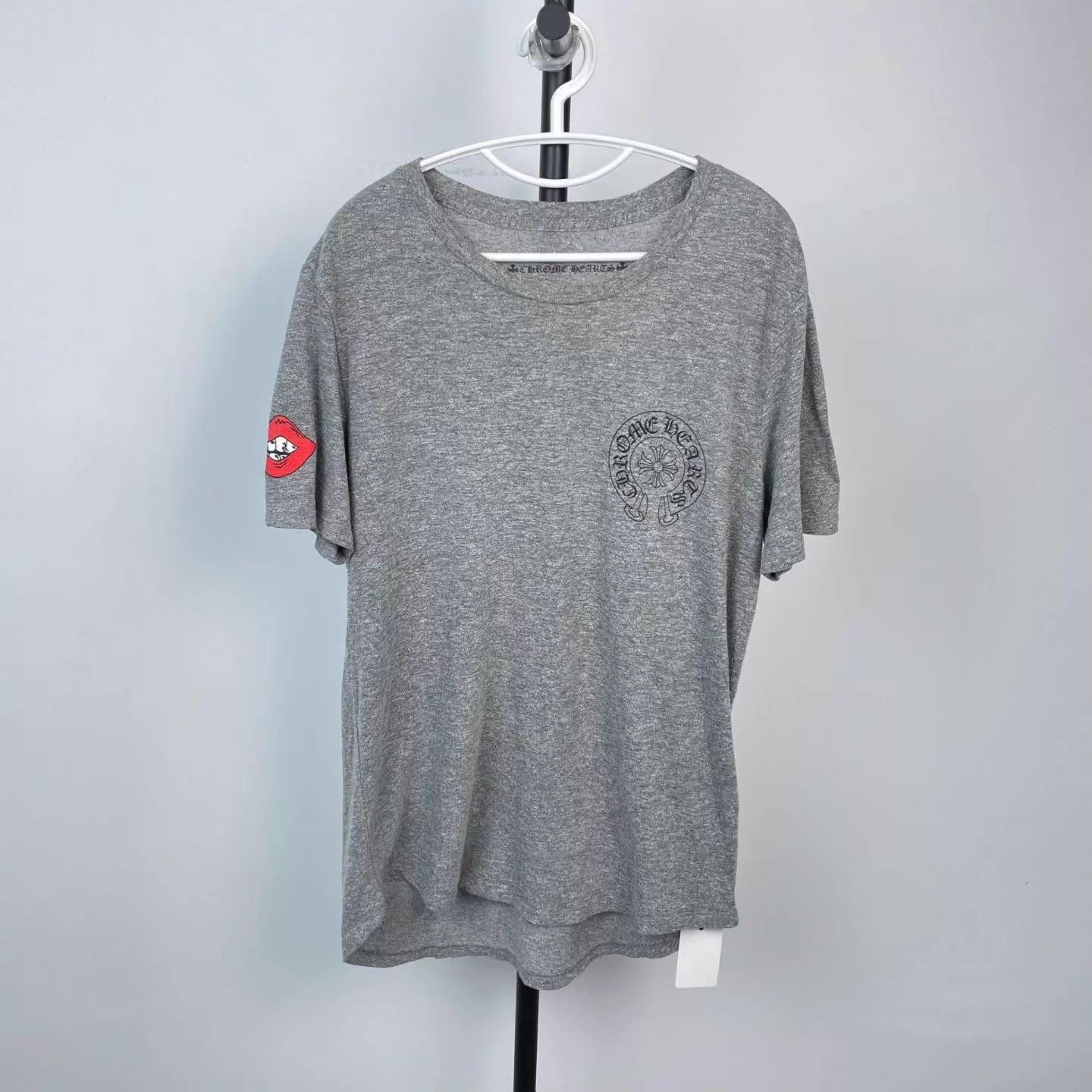 Chrome Hearts Chrome Hearts Gray Horse Shoe Short Sleeve XL Size US XL / EU 56 / 4 - 1 Thumbnail