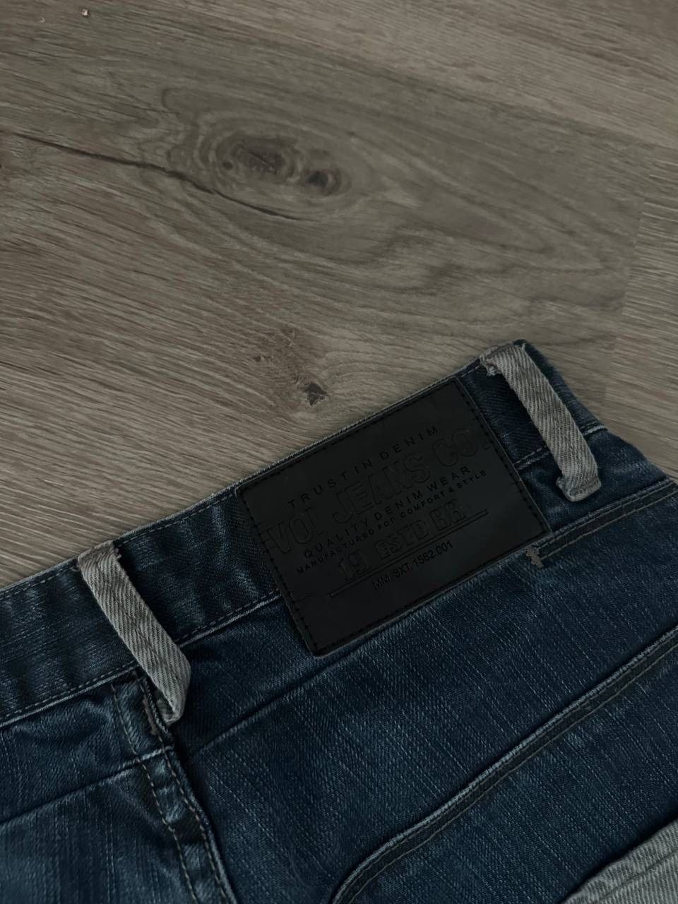 Japanese Brand × Vintage Vintage Japanese Denim Big Logo Y2K Pants Size US 28 / EU 44 - 7 Thumbnail